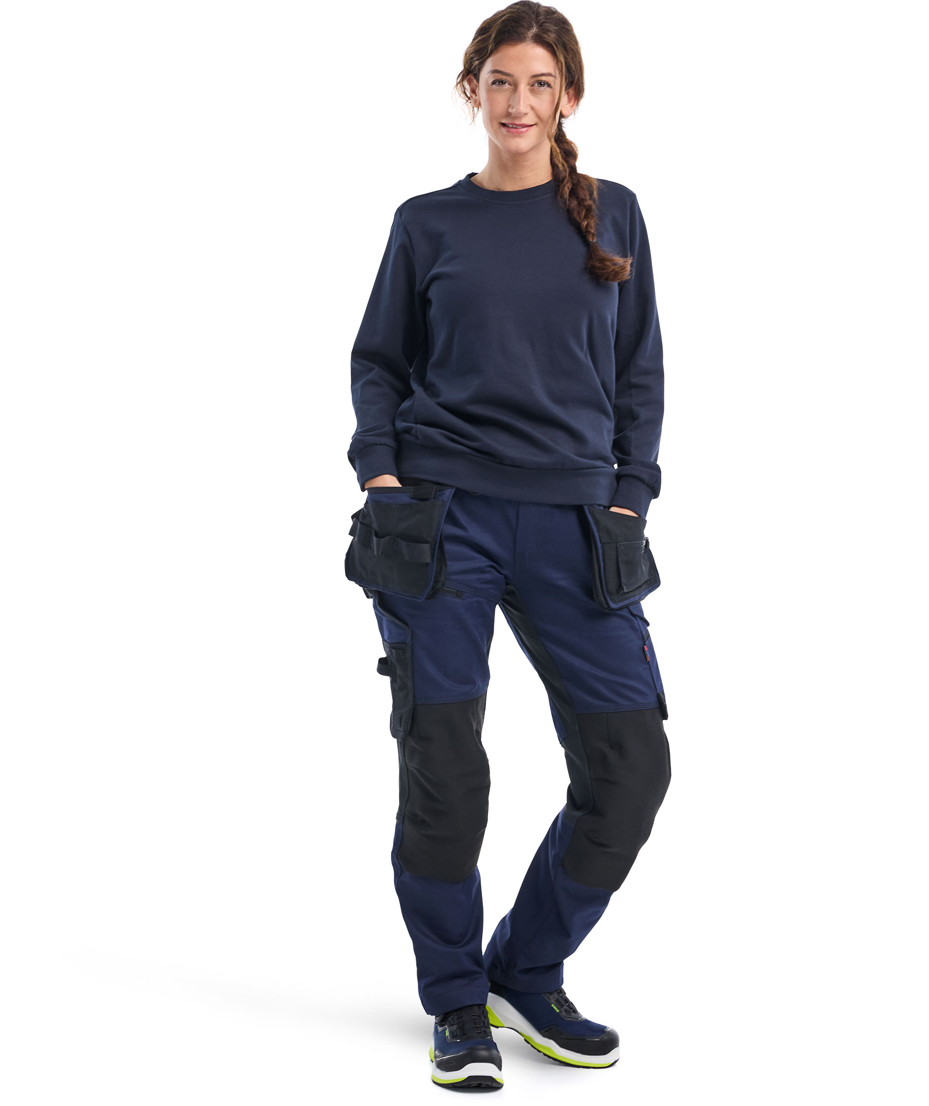 Bl&aring;kl&auml;der women's sweatshirt, Dark Marine Blue, large image number 1