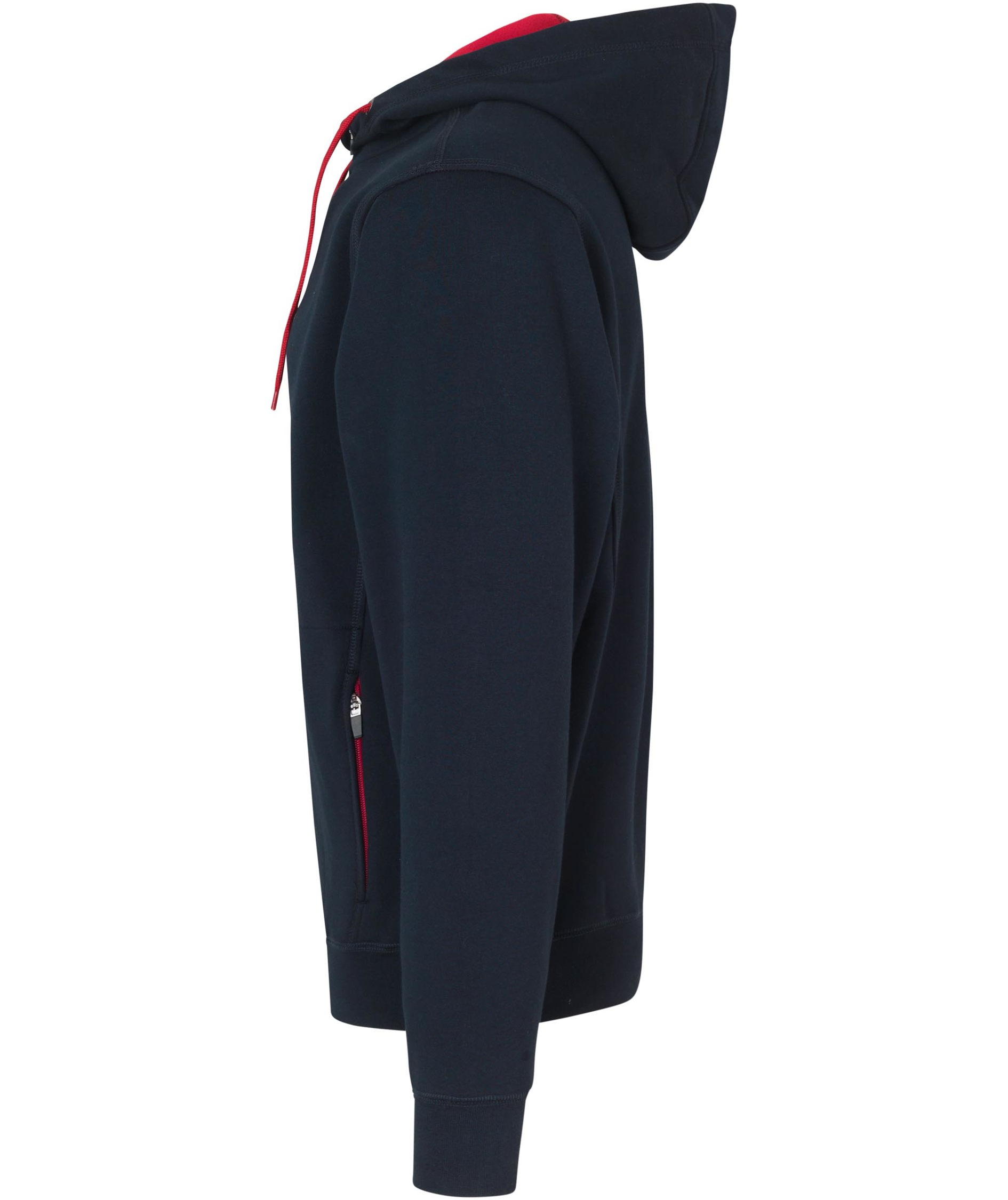 ID Identity bonded hoodie med blixtl&aring;s, Marinbl&aring;, large image number 2