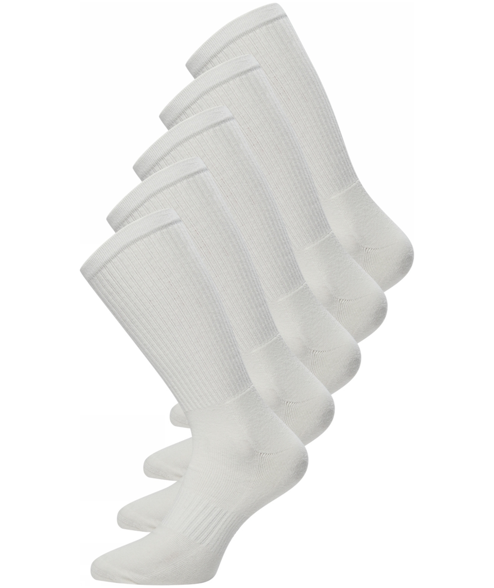 Claudio 5-pack tennisstrumpor, Vit