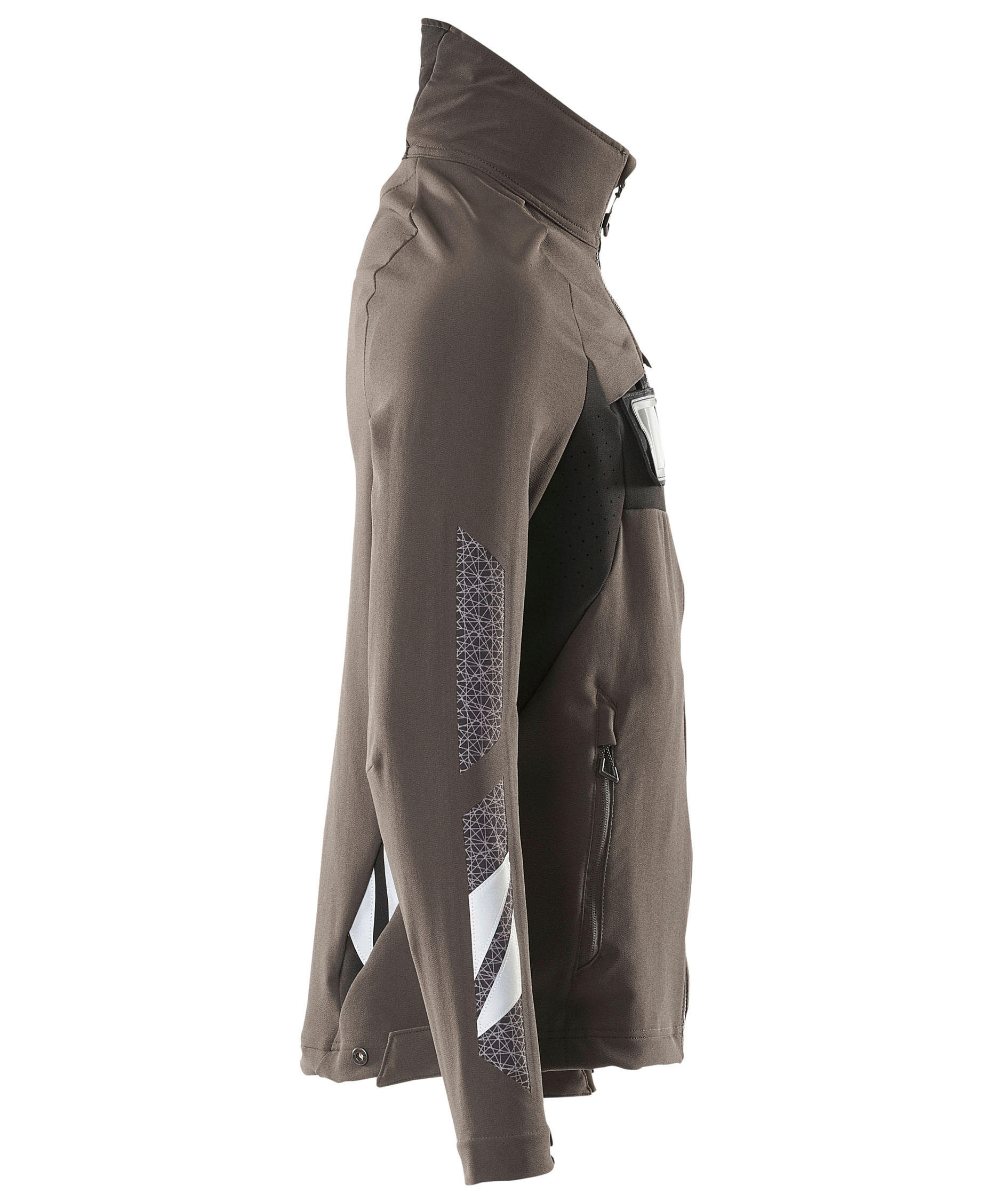 Mascot Accelerate jacket full stretch, Dark Anthracite/Black, large image number 2