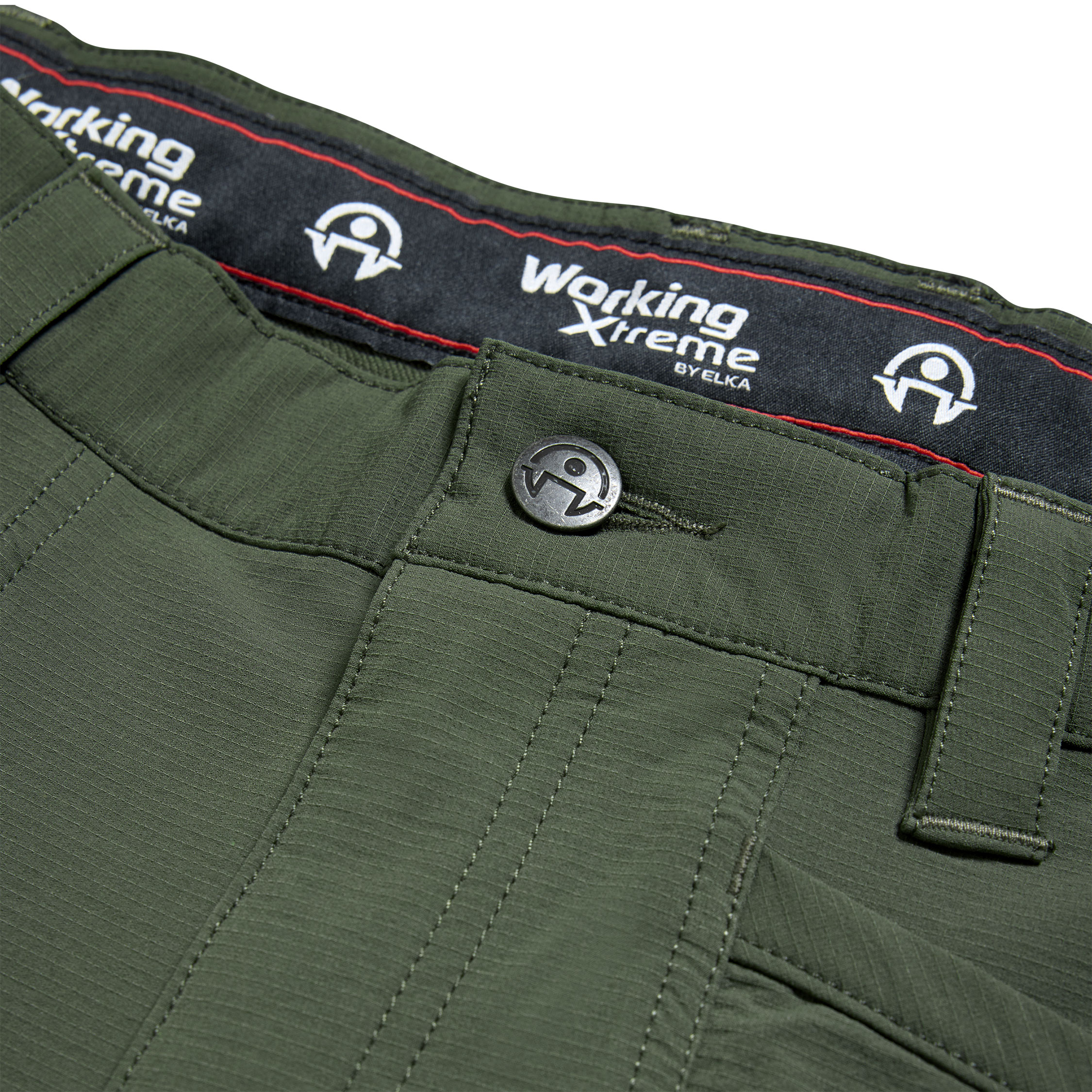 ELKA Working Xtreme work trousers, Olive/Black, large image number 7