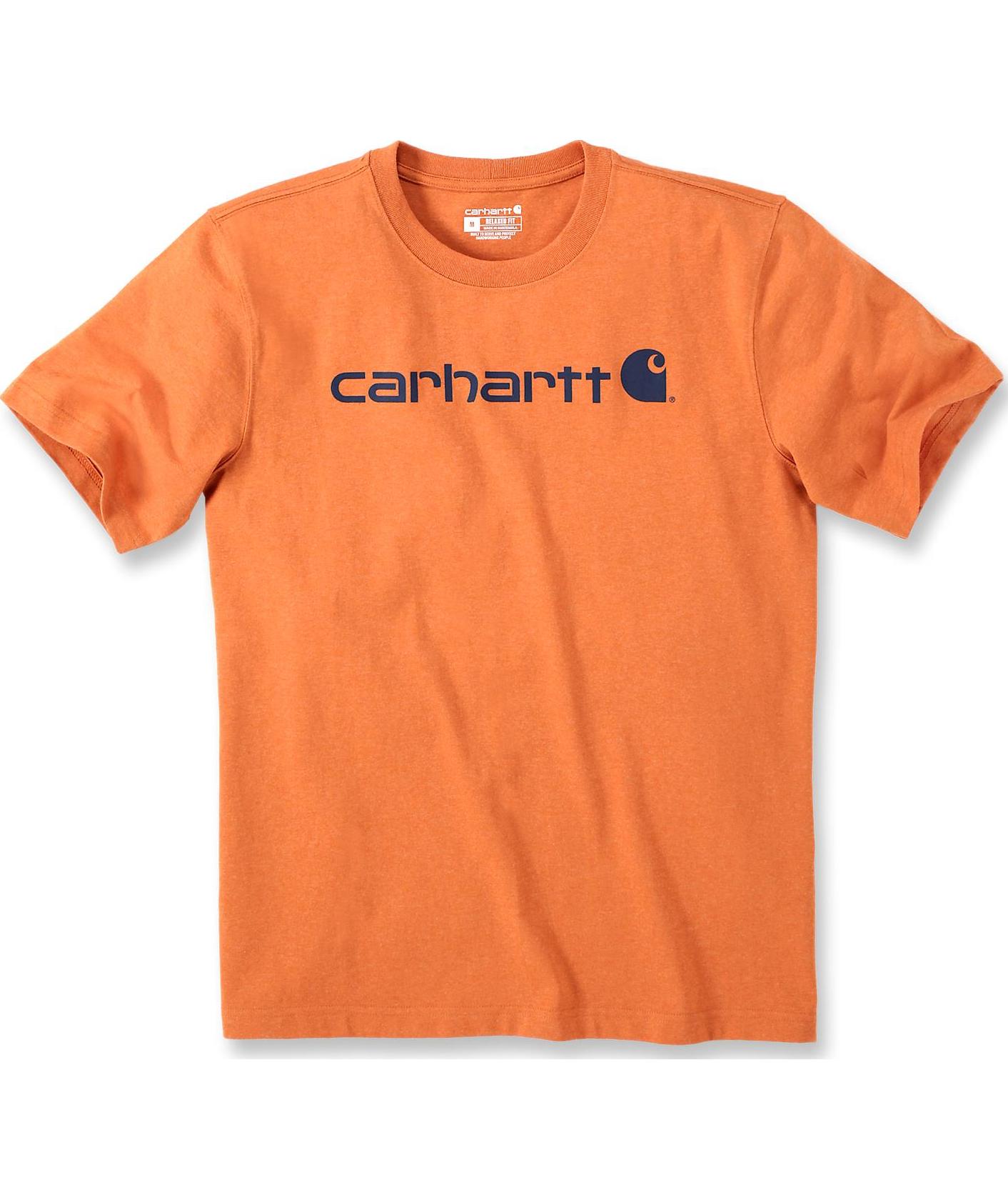 Carhartt Dearborn T-shirt, Marmalade Heather, Marmalade Heather, swatch
