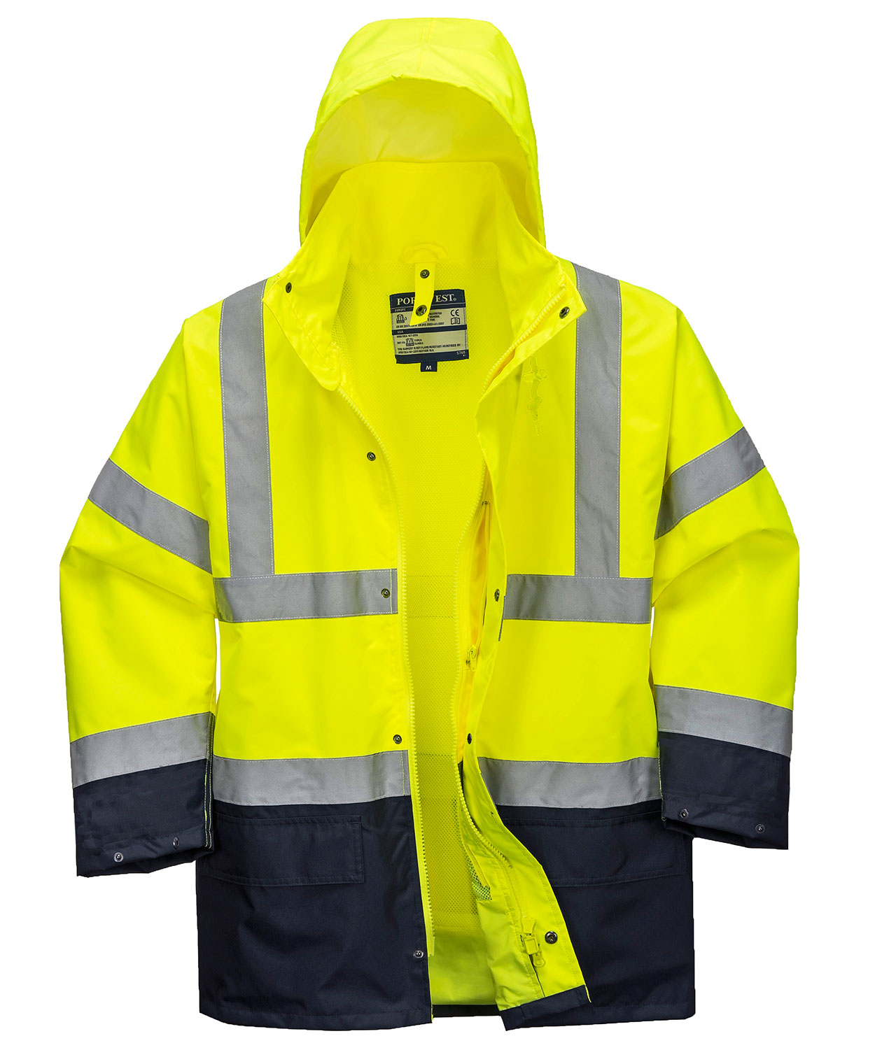 Hi-vis gelb/marine