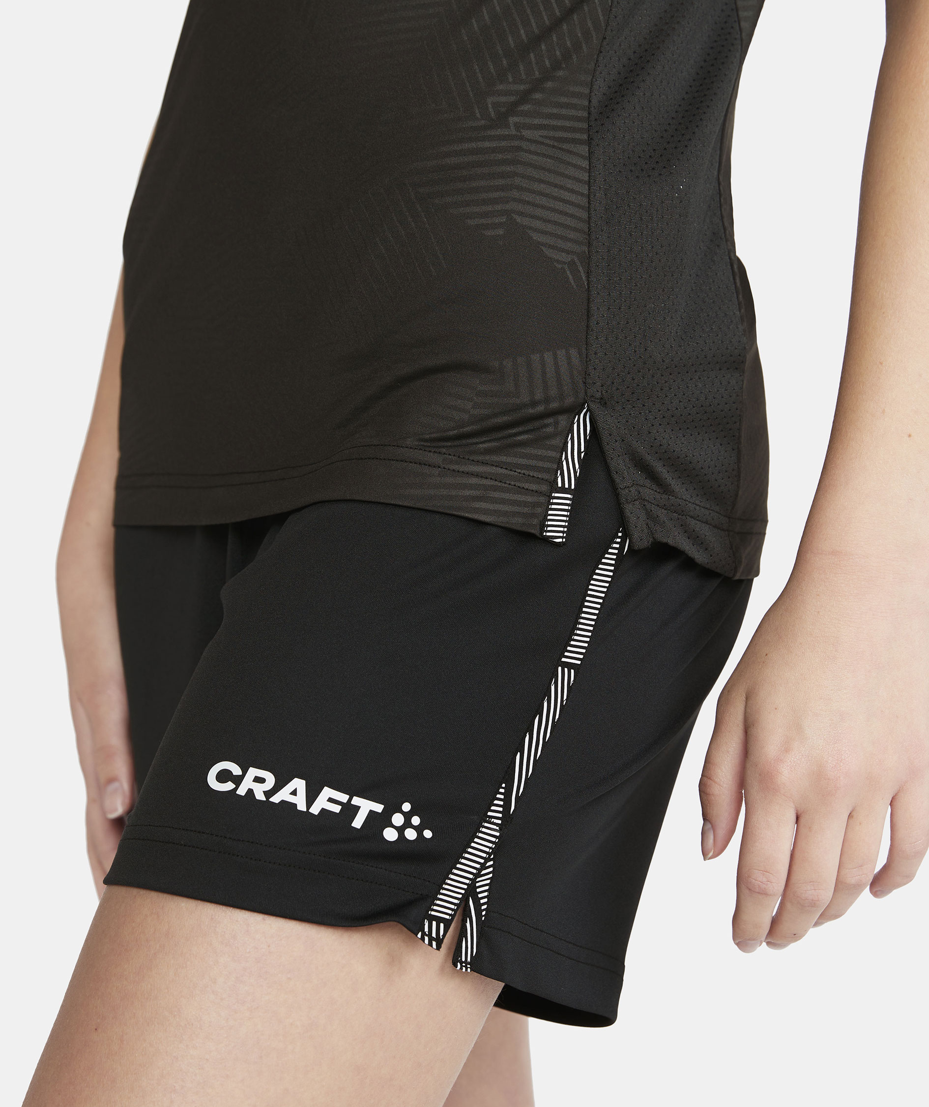 Craft Premier Solid Jersey Damen T-Shirt, Black, large image number 4