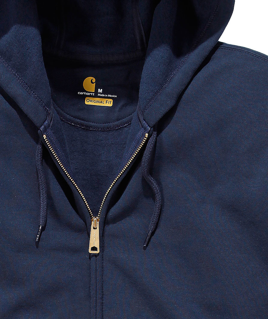 Carhartt Marquette Kapuzensweatshirt mit Rei&szlig;verschluss, New Navy, large image number 2