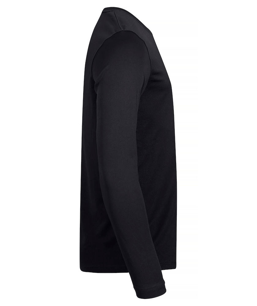 Clique Basic Active-T long-sleeved T-shirt, Black, large image number 4