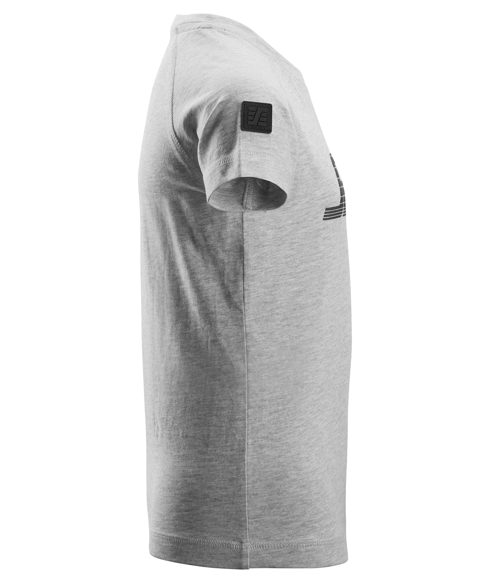 Snickers logo T-shirt 7514 for kids, Light grey mottled, large image number 3