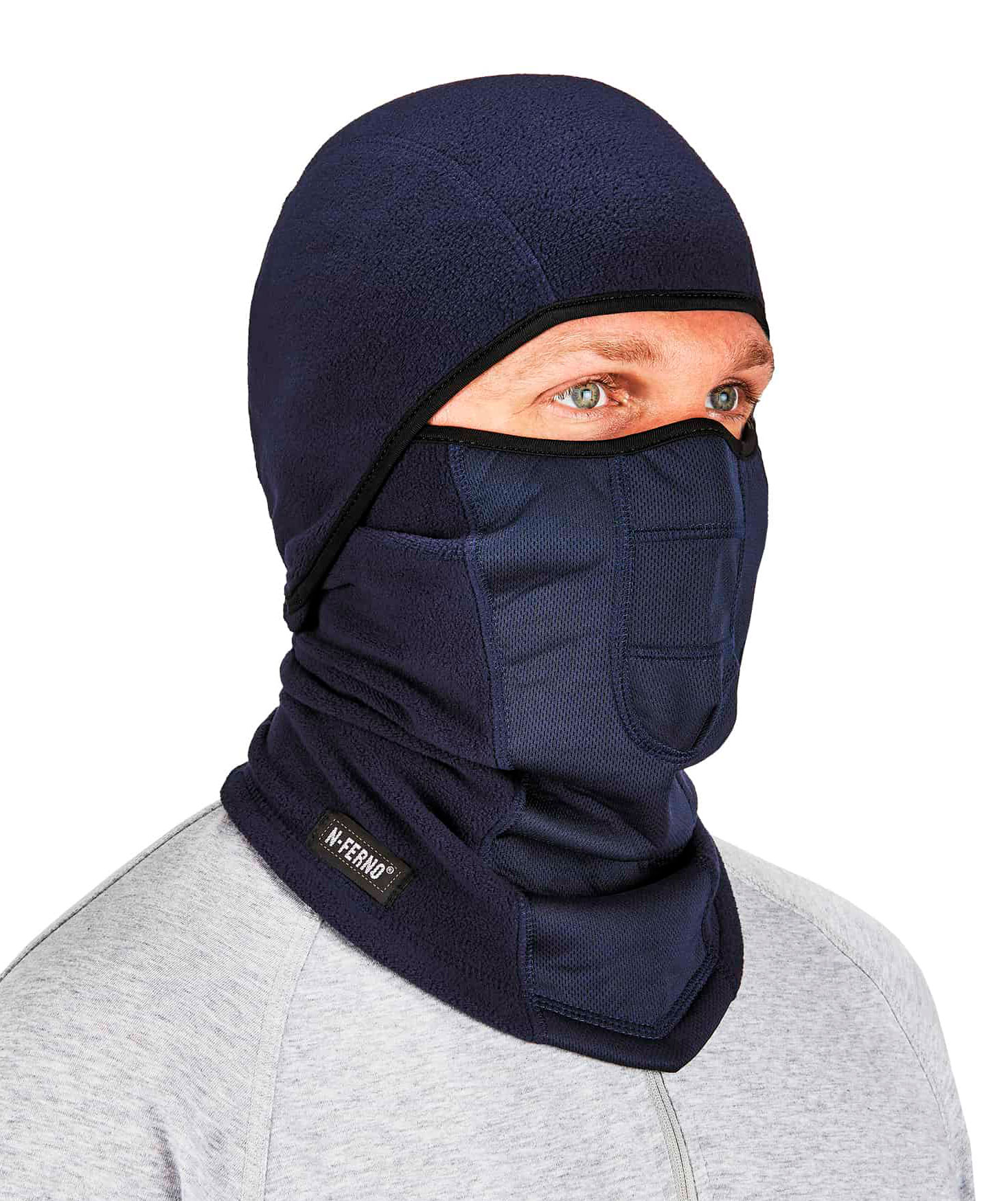Ergodyne 6823 Fleece balaclava, vindt&aelig;t, Navy, Navy, large image number 2