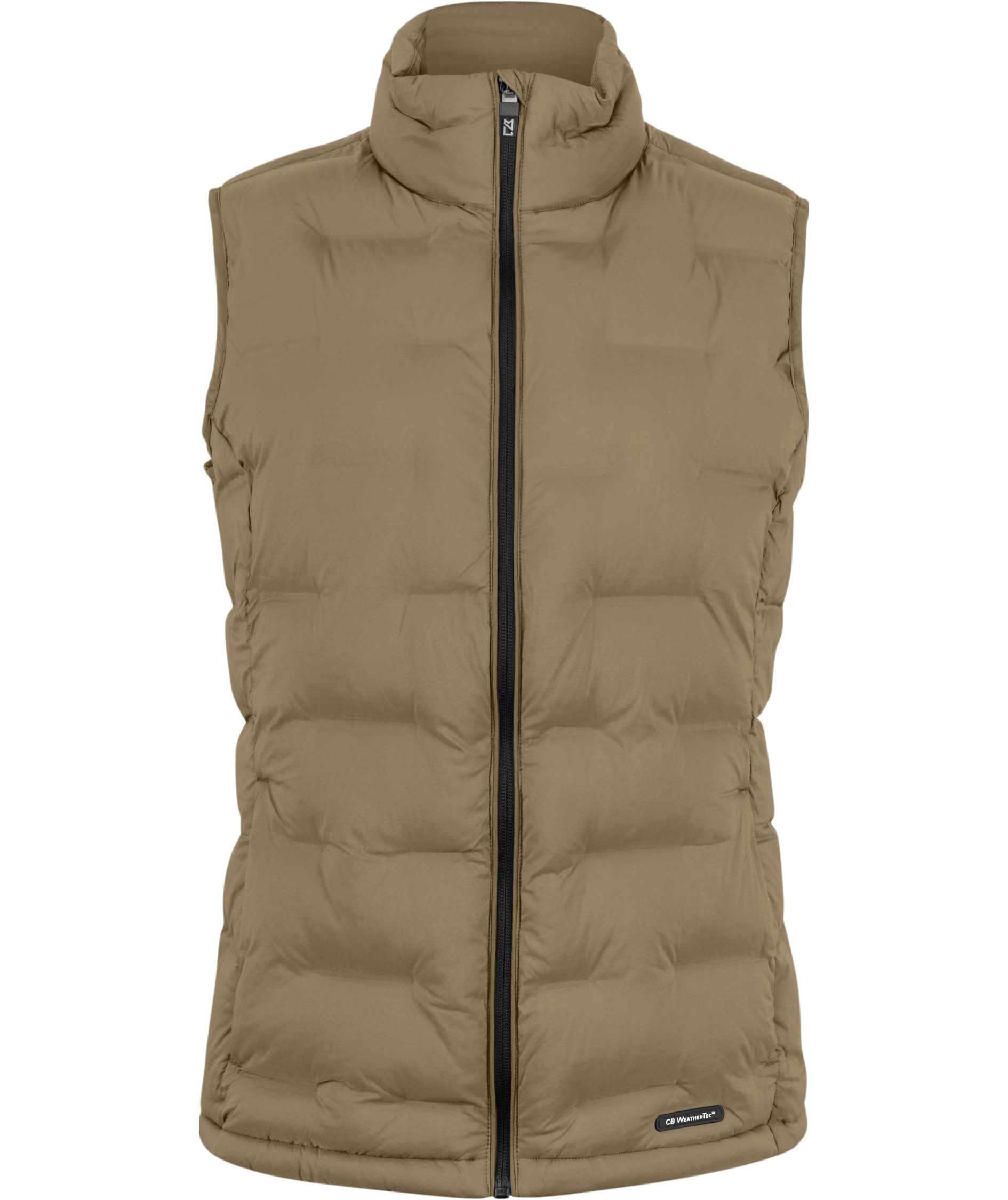 Cutter & Buck Baker vadderad v&auml;st dam, Khaki