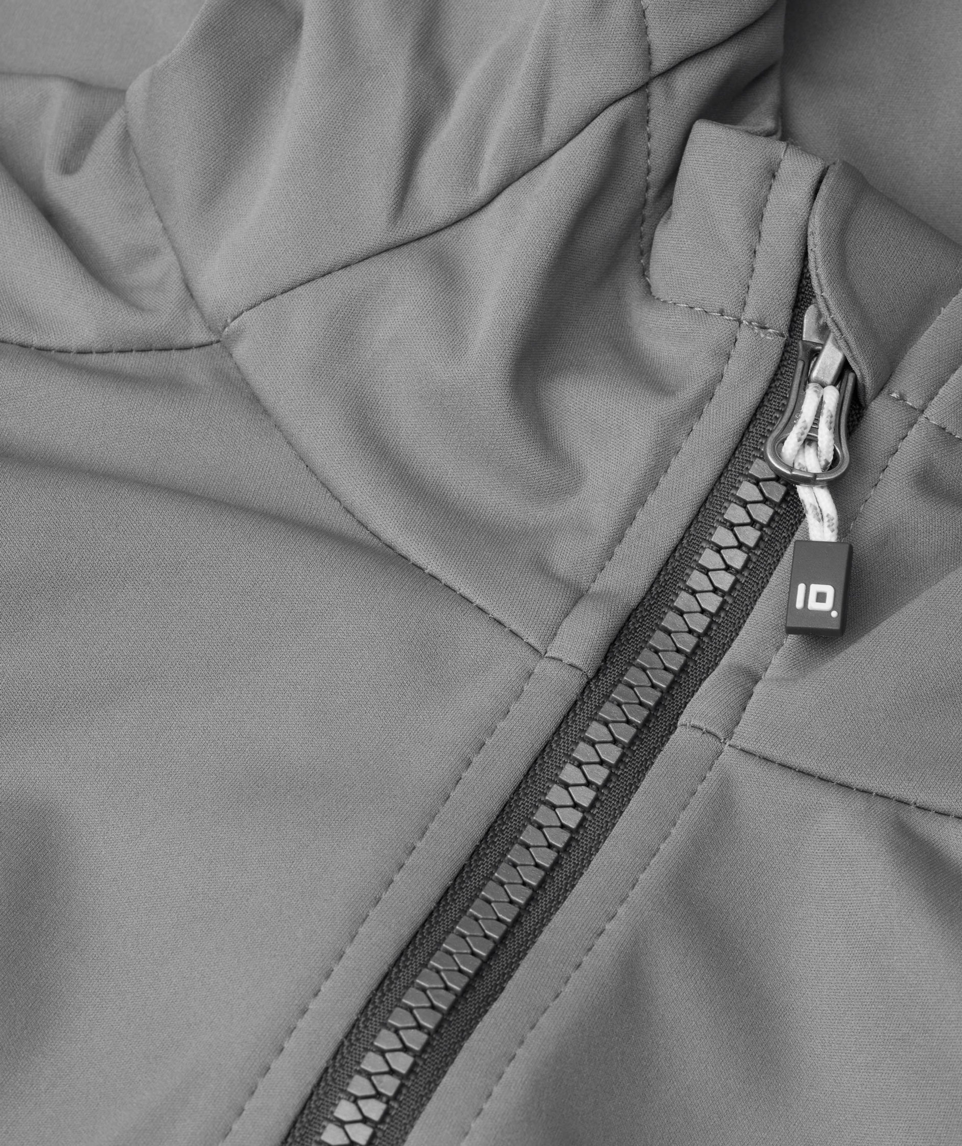 ID letv&aelig;gts dame softshelljakke, Gr&aring;, large image number 3