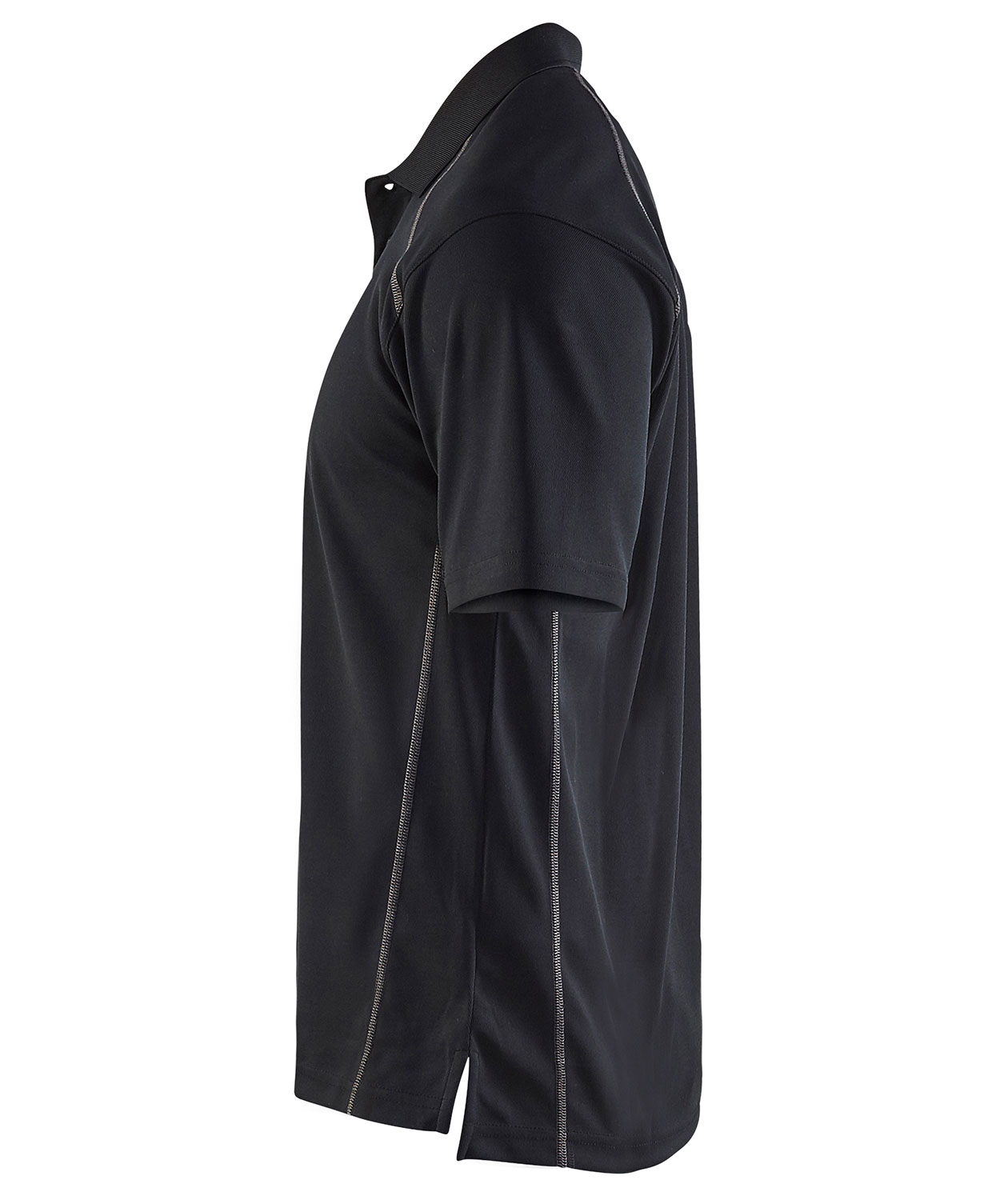 Bl&aring;kl&auml;der Polo T-shirt, Sort, large image number 3