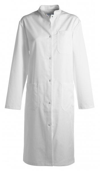 Borch Damenkittel mit Chinakragen, Wei&szlig;, large image number 0