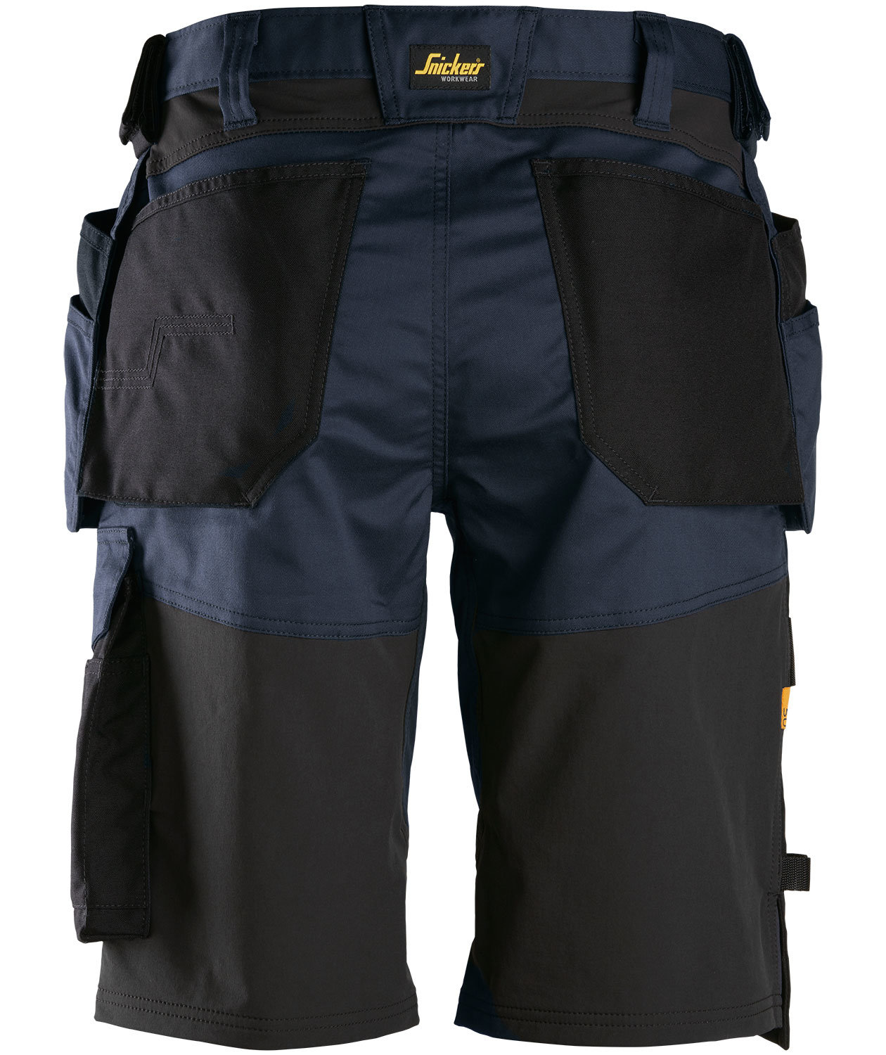Snickers AllroundWork h&aring;ndv&aelig;rkershorts 6151, Navy/Sort, large image number 2