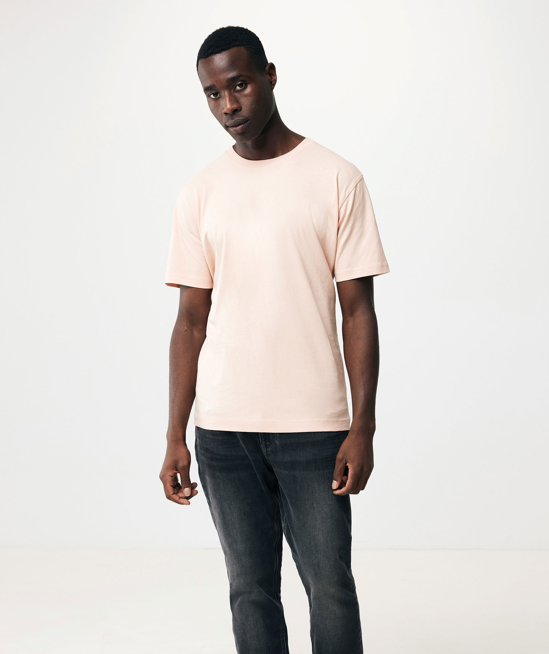 Iqoniq Kakadu T-shirt, Peach Nectar, large image number 12