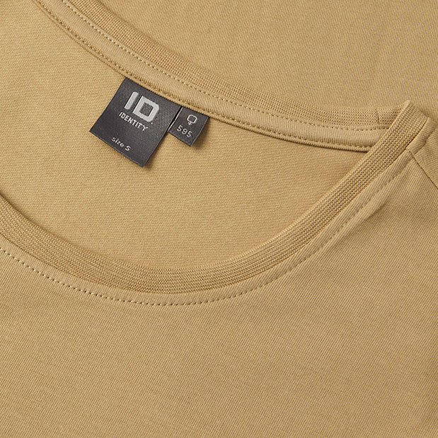 ID T-Time Damen T-Shirt, Sand, large image number 3