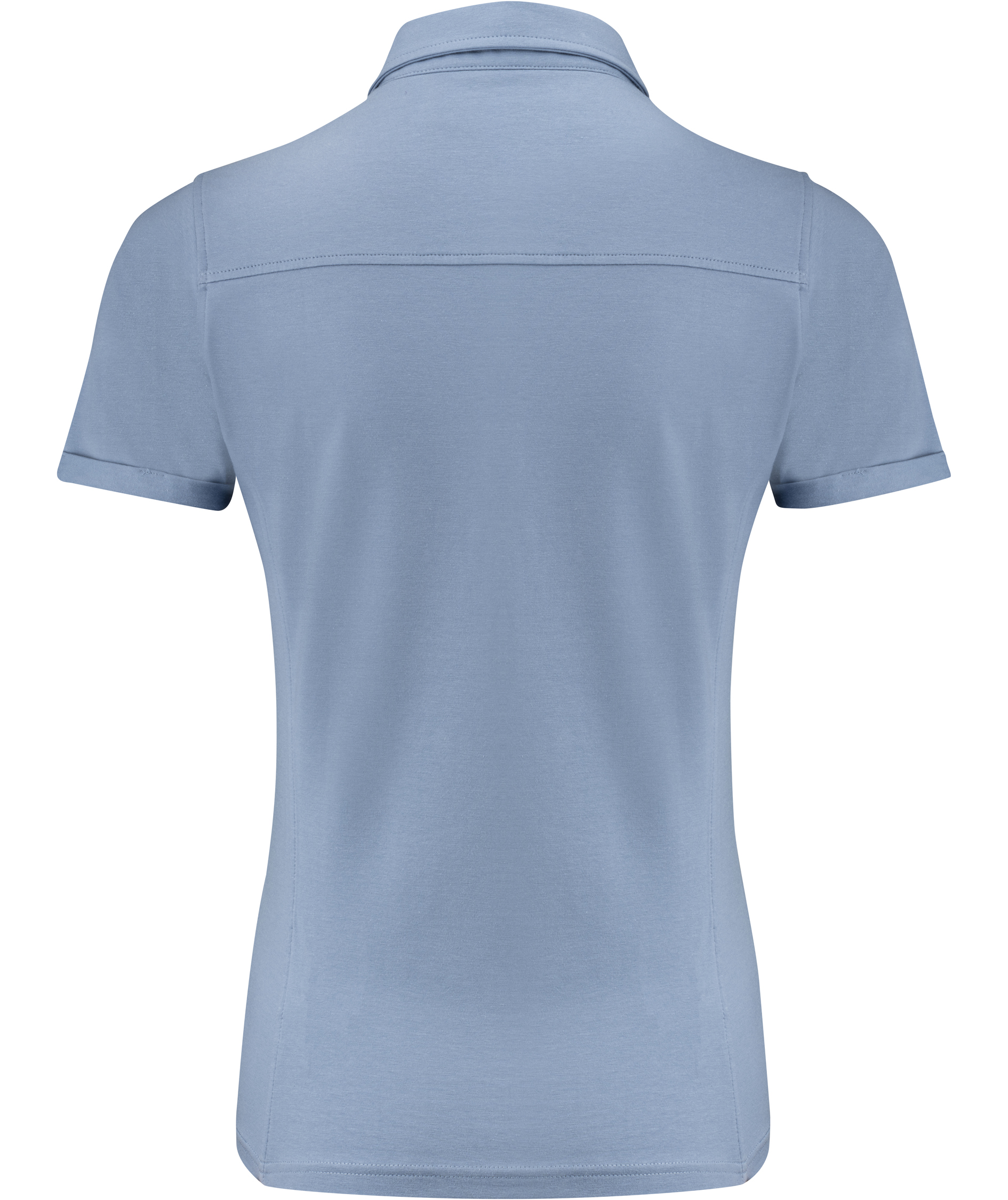 J. Harvest Sportswear American dame polo T-skjorte, Summer Blue
