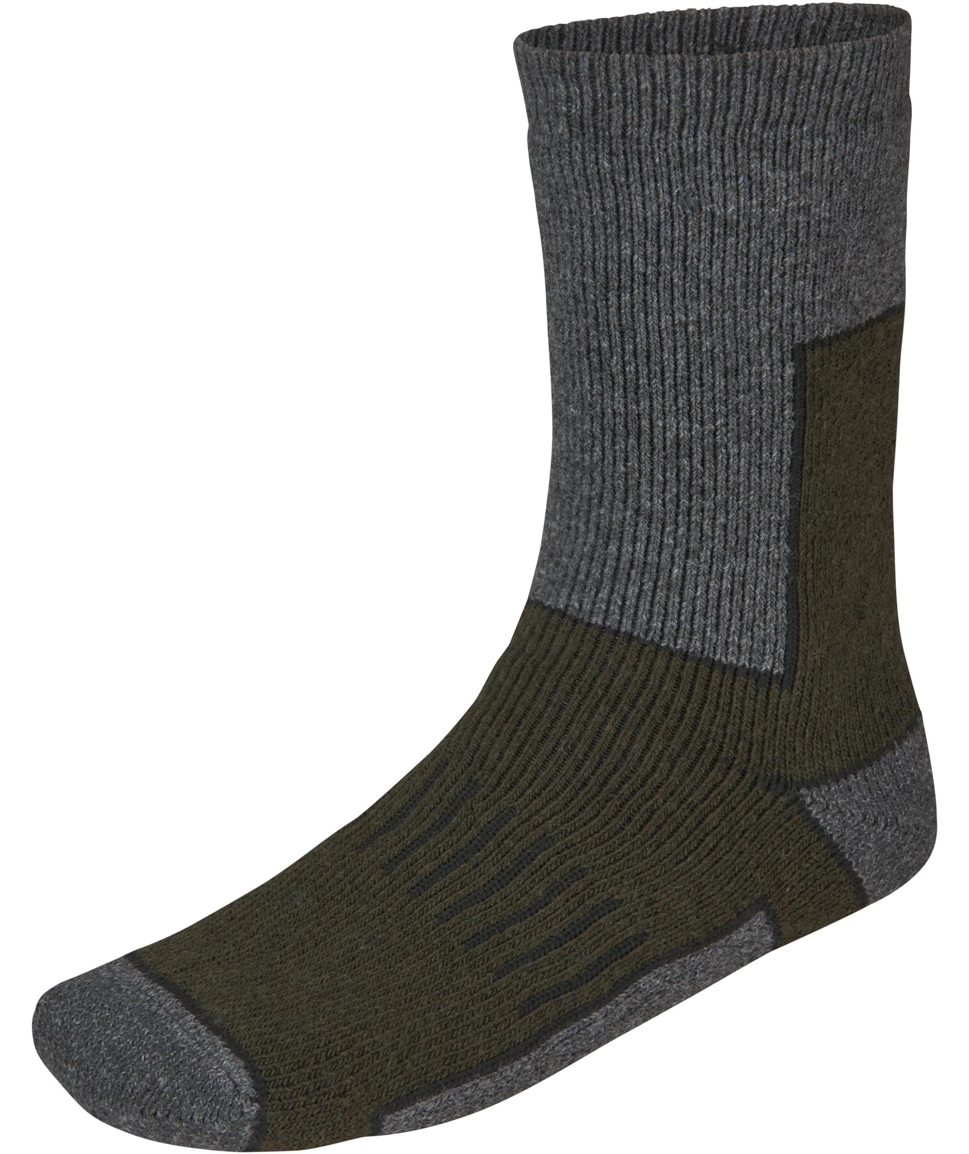 Seeland Field Thermostr&uuml;mpfe, Pine Green Melange/Grey Melange