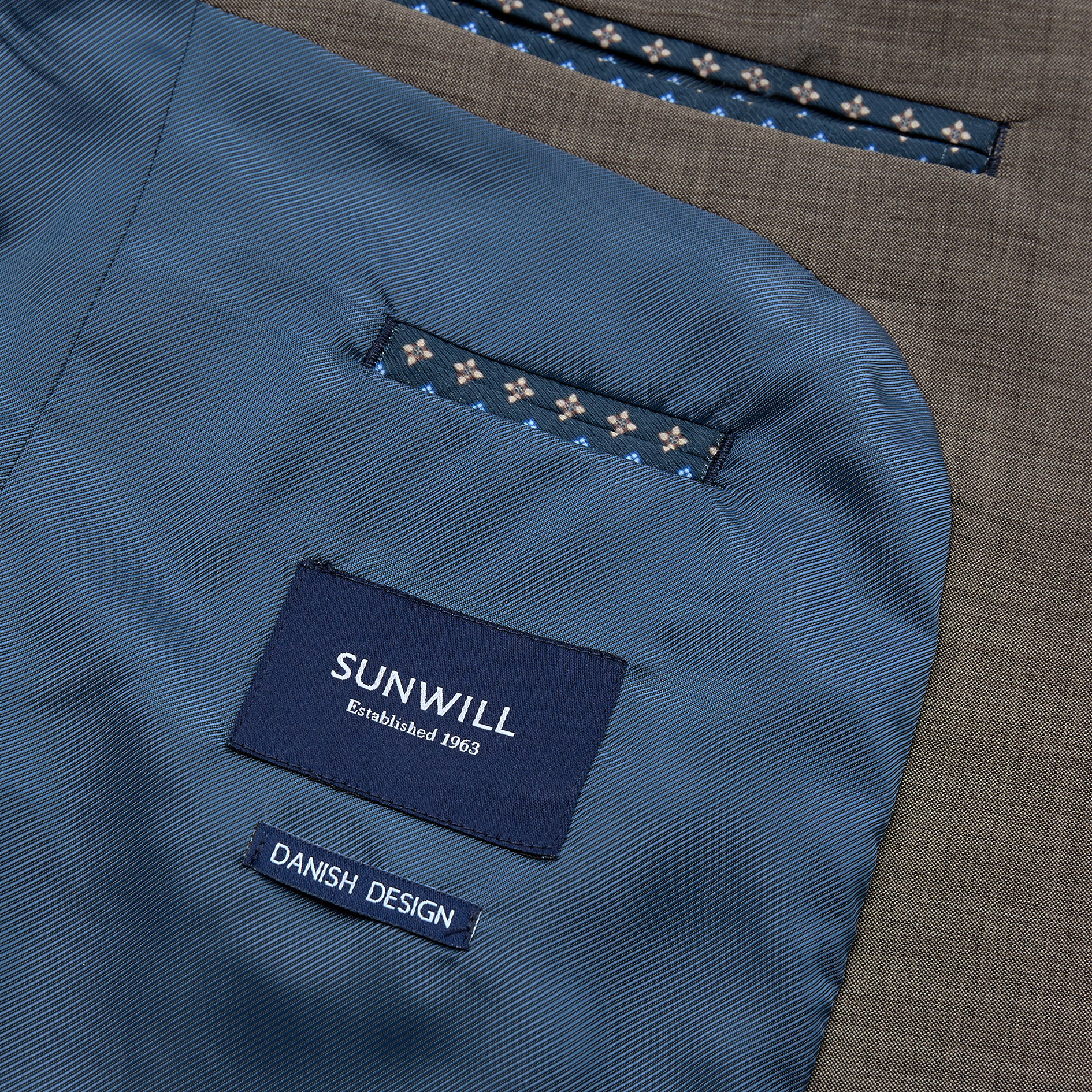Sunwill Modern fit blazer, Tobacco, large image number 6