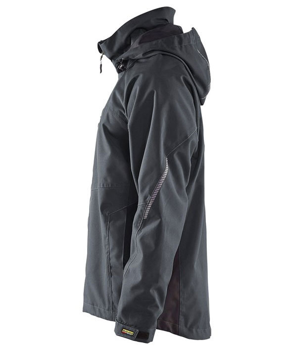 Bl&aring;kl&auml;der Unite vinterjacka, Antracitgr&aring;/Svart, large image number 3