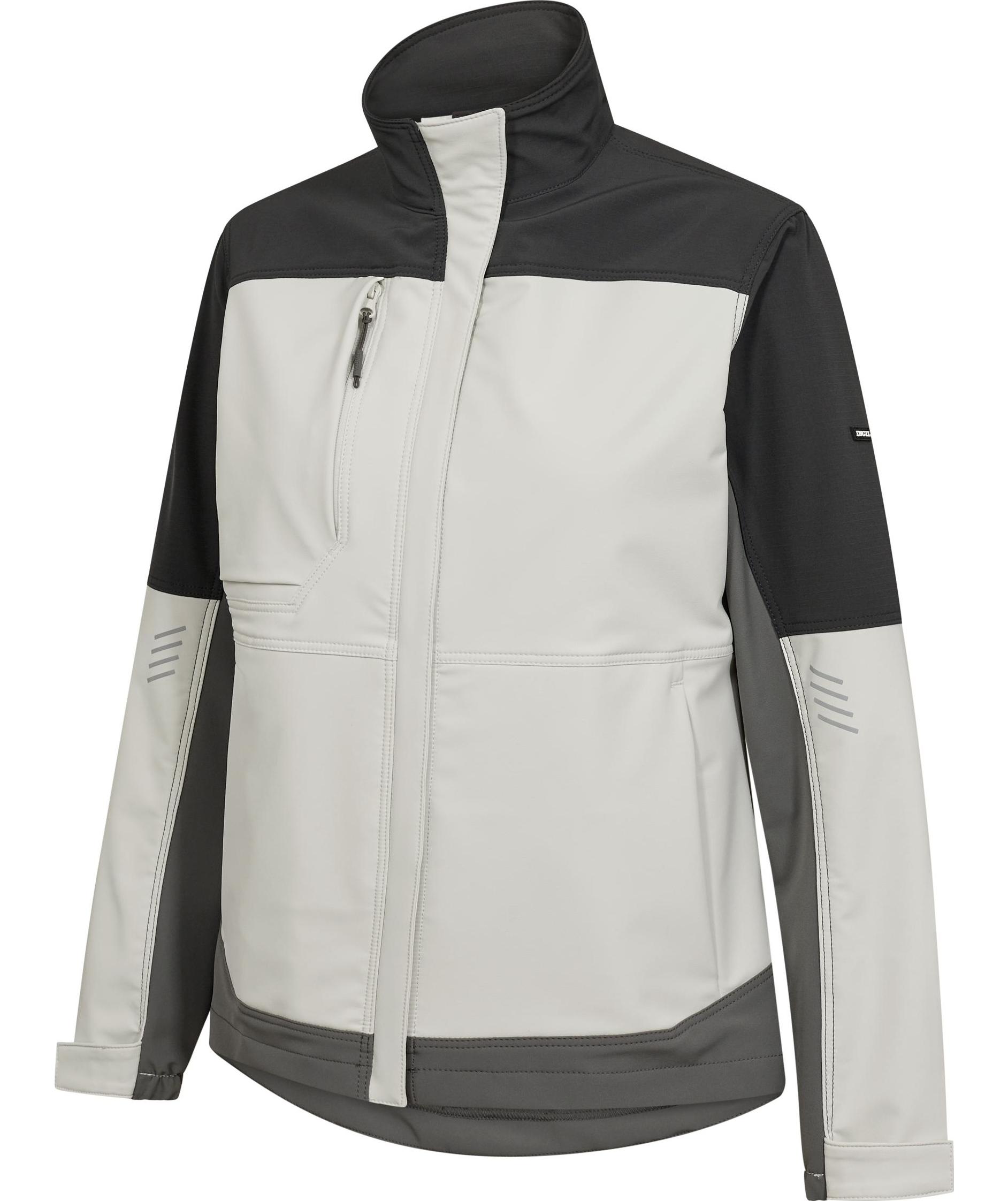 Engel Entire Damen Arbeitsjacke full stretch, Bone White/Anthracite Grey, large image number 4