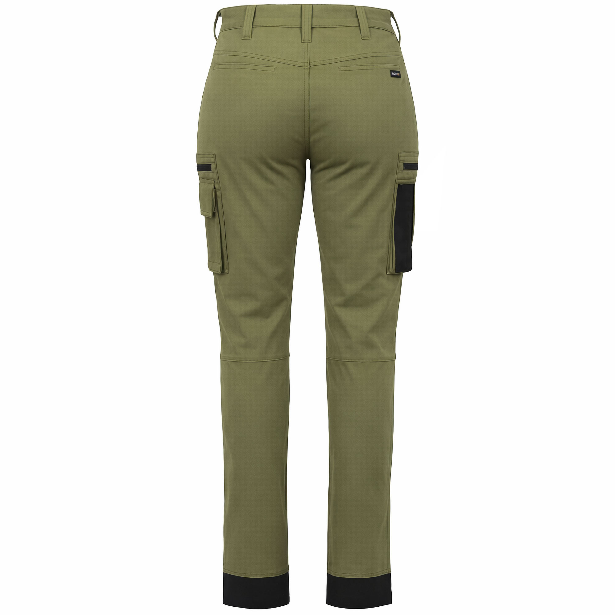 Worksafe women's service trousers full stretch, Olive green, large image number 4