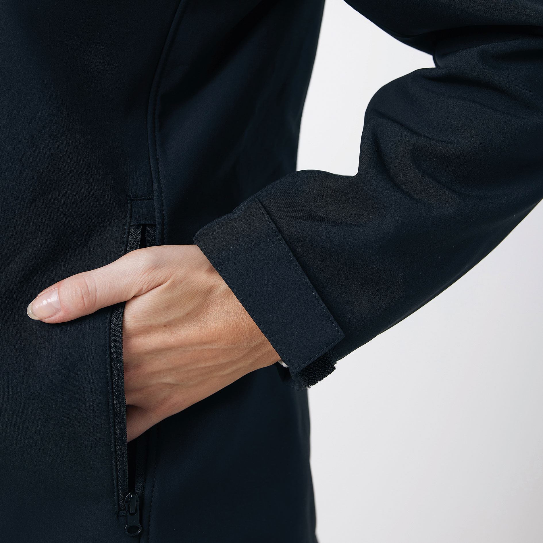 Iqoniq Makalu women's softshell jacket, Black, large image number 6