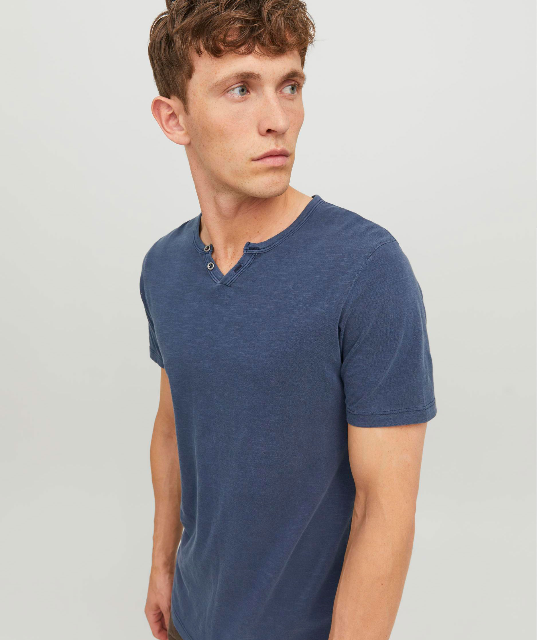 Jack & Jones JJESPLIT T-shirt, Navy Blazer, large image number 4