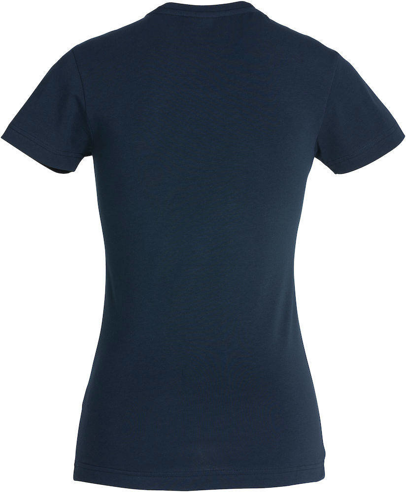 Clique Carolina T-shirt dam, Navy, large image number 3