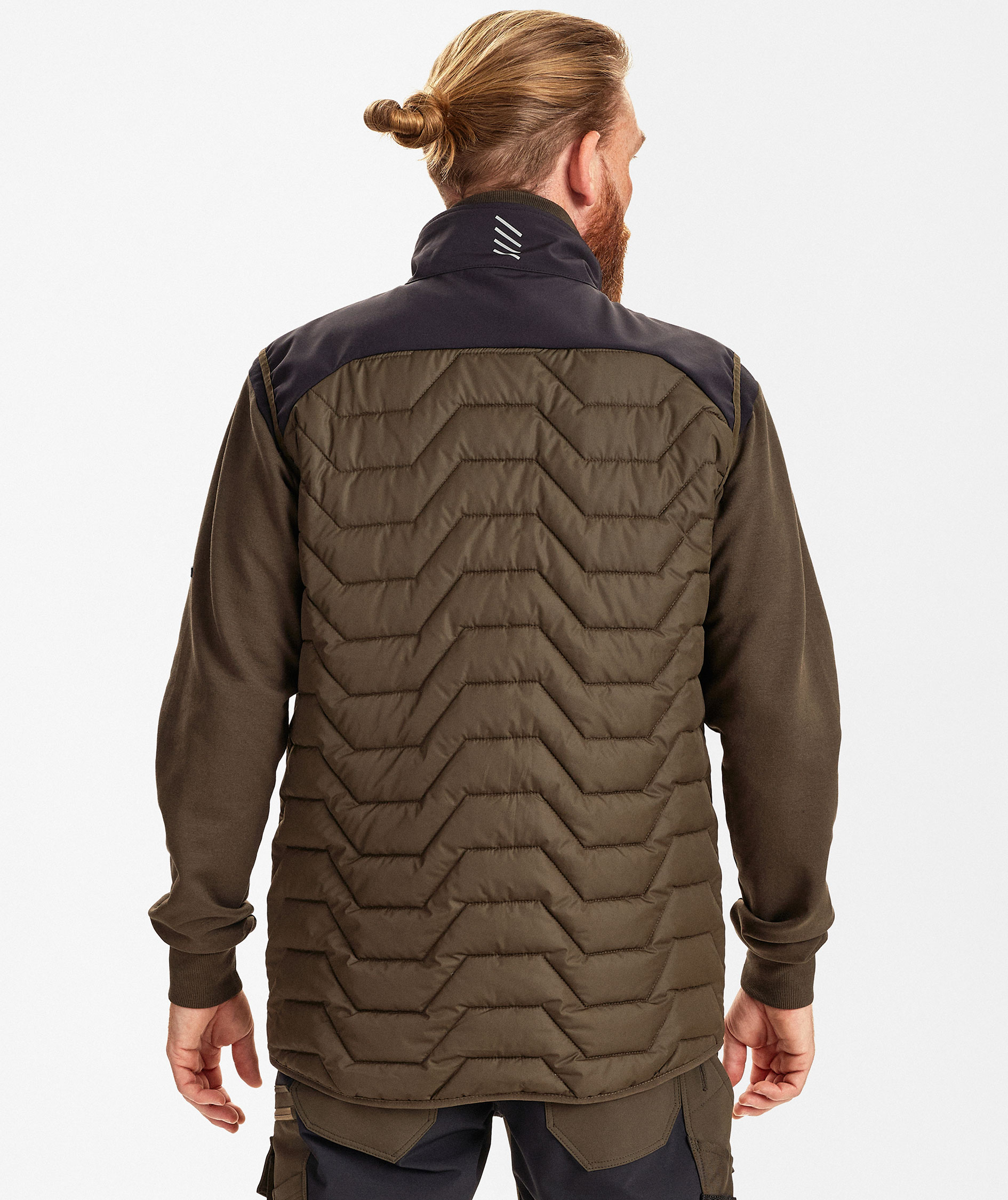 Engel Entire vadderad v&auml;st, Forest Green/Black, large image number 4