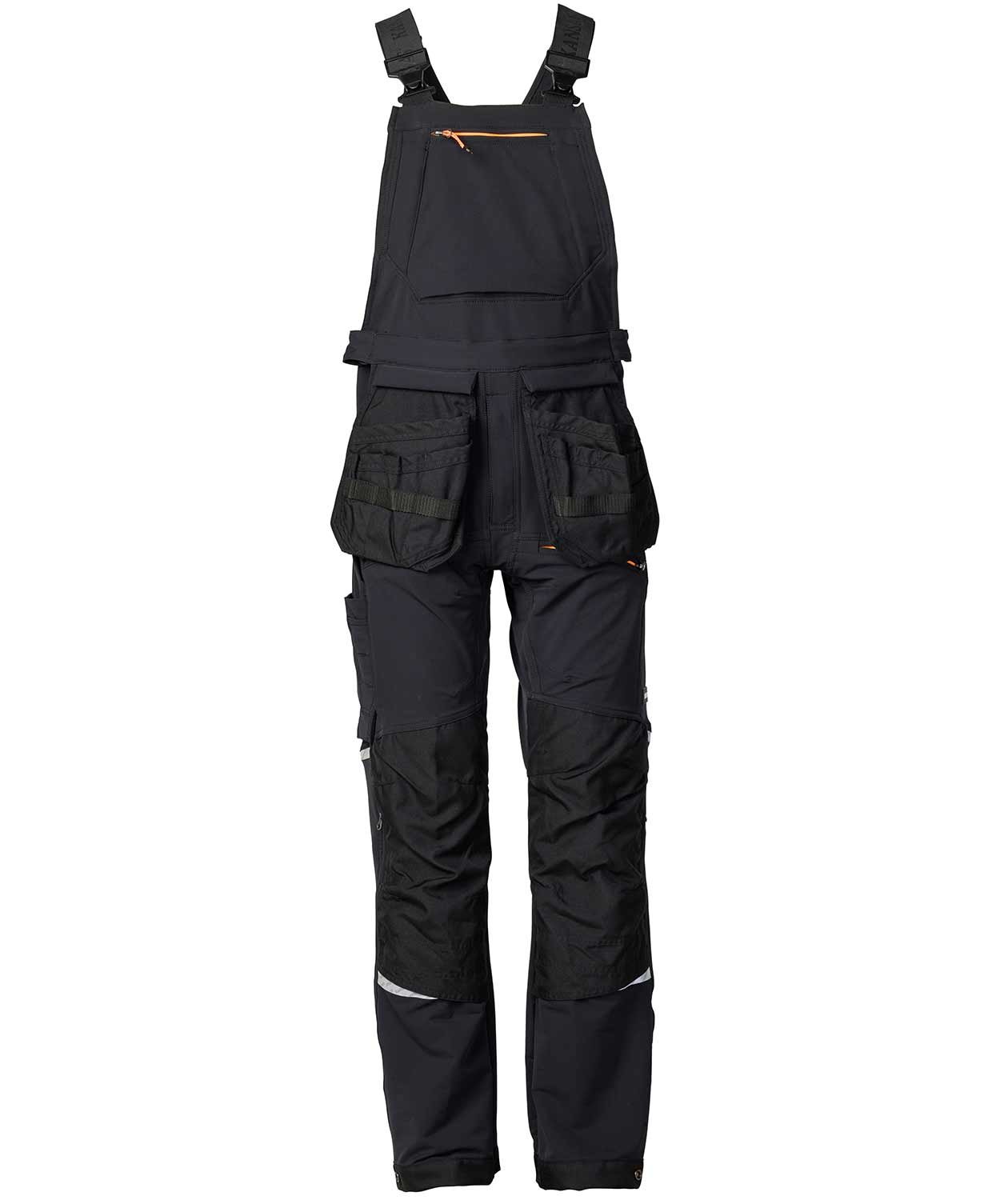 Kansas Evolve stretch h&auml;ngselbyxa full stretch, Svart