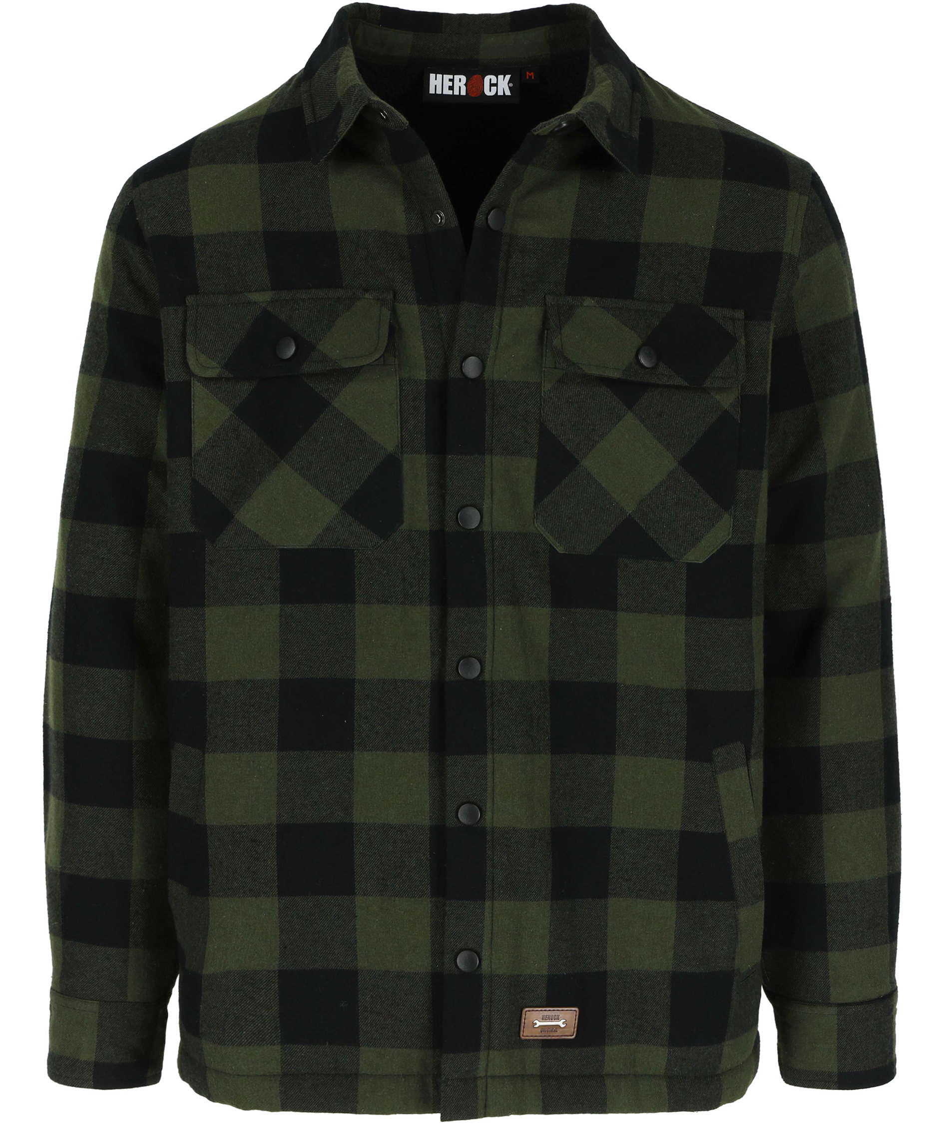 HEROCK Puro Hemdjacke, Dark Khaki/Black, Dark Khaki/Black, swatch