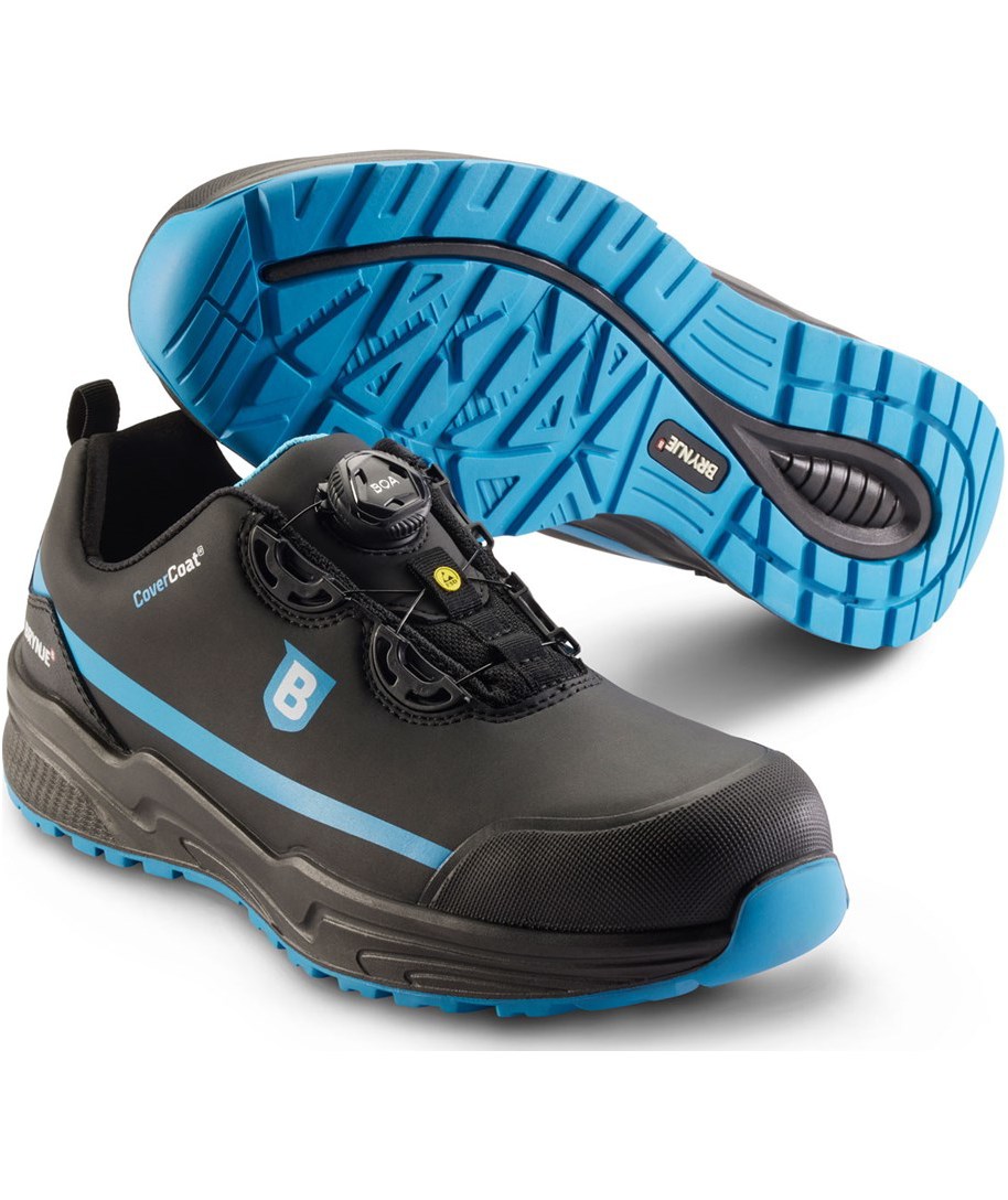 2.sortering Brynje Blue Drive skyddsskor S3, Svart