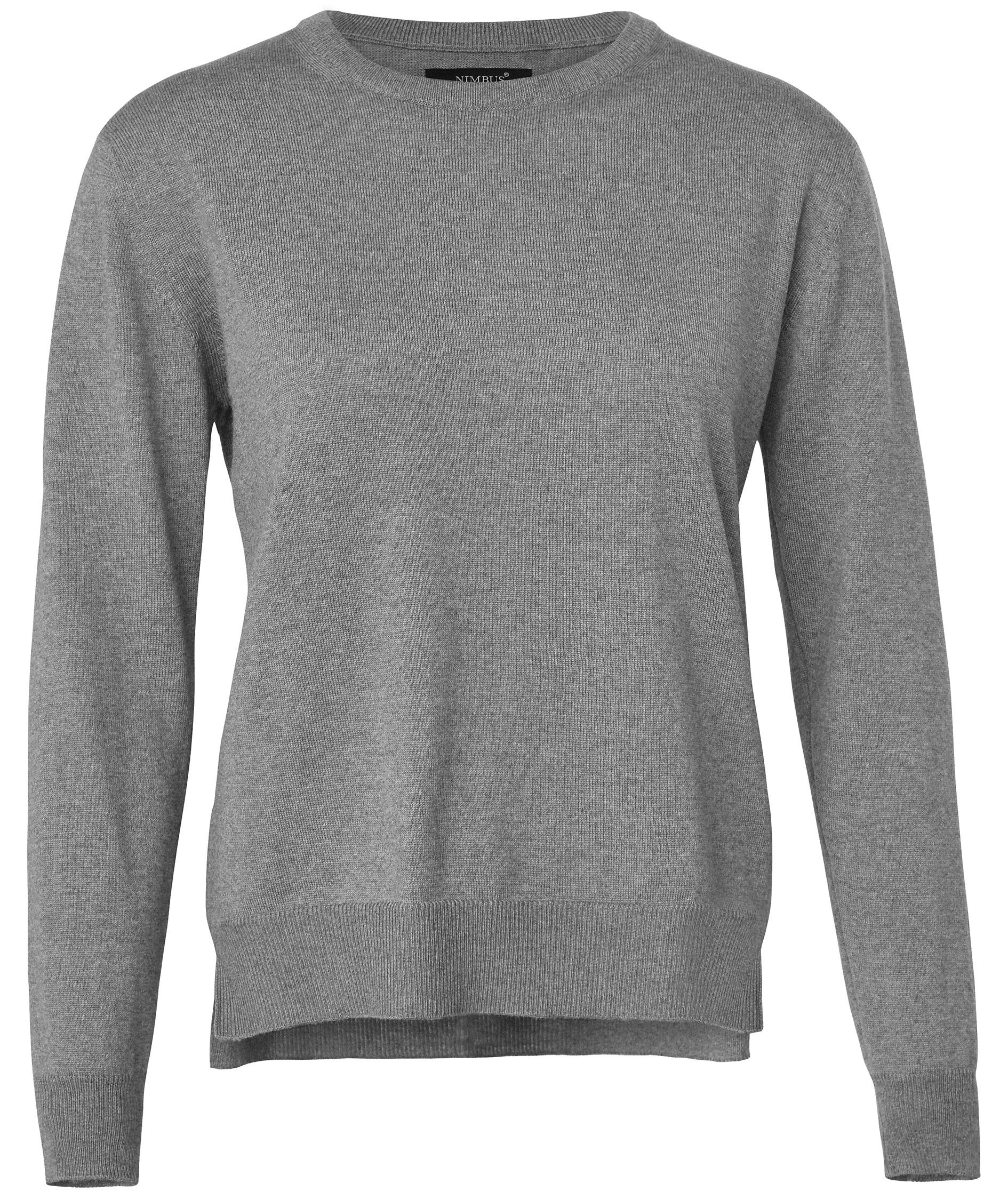 Nimbus Beaufort stickad tr&ouml;ja med merinoull dam, Grey melange