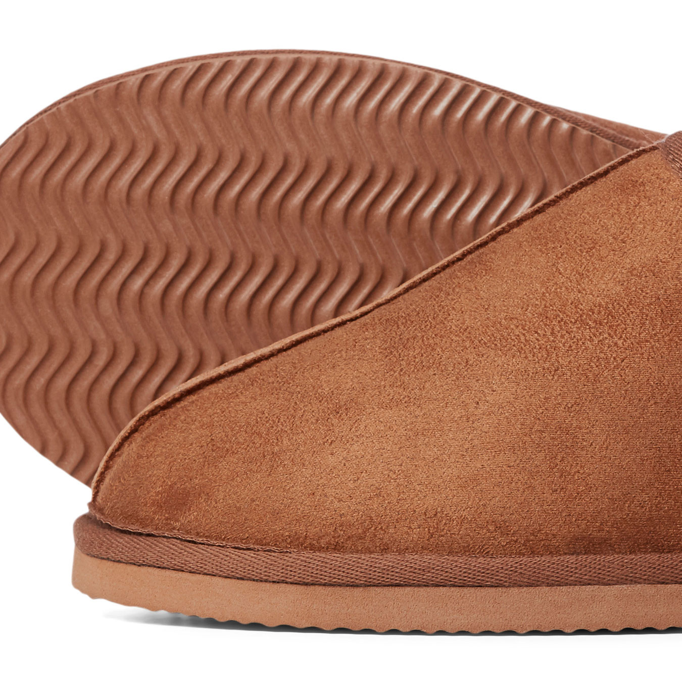 Jack & Jones JFWDUDELY mikrofiber slippers, Almond, large image number 5