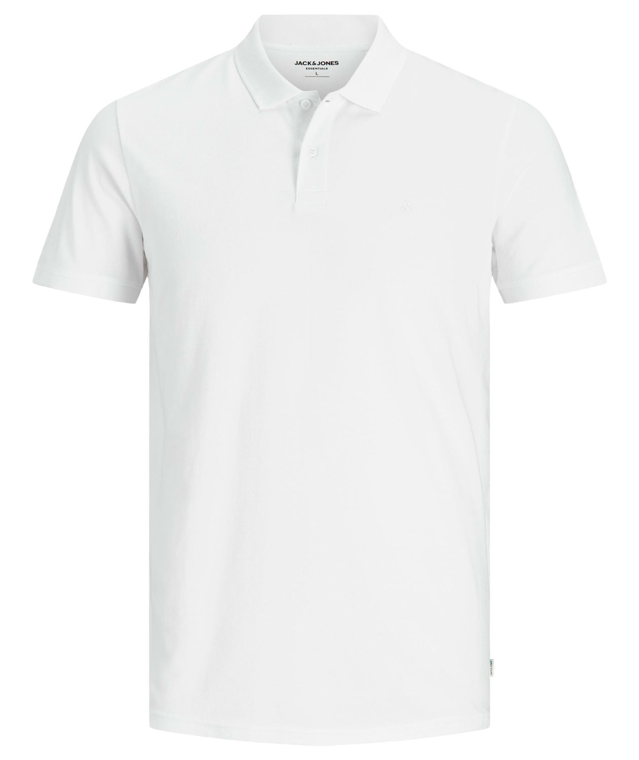 Jack & Jones JJEBASIC pik&eacute;tr&ouml;ja, Vit, Vit, swatch