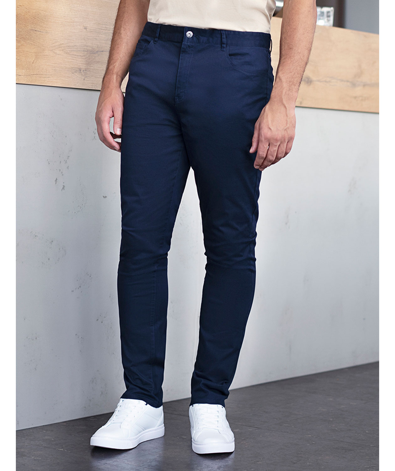 Karlowsky Classic-stretch Hose, Nachtblau