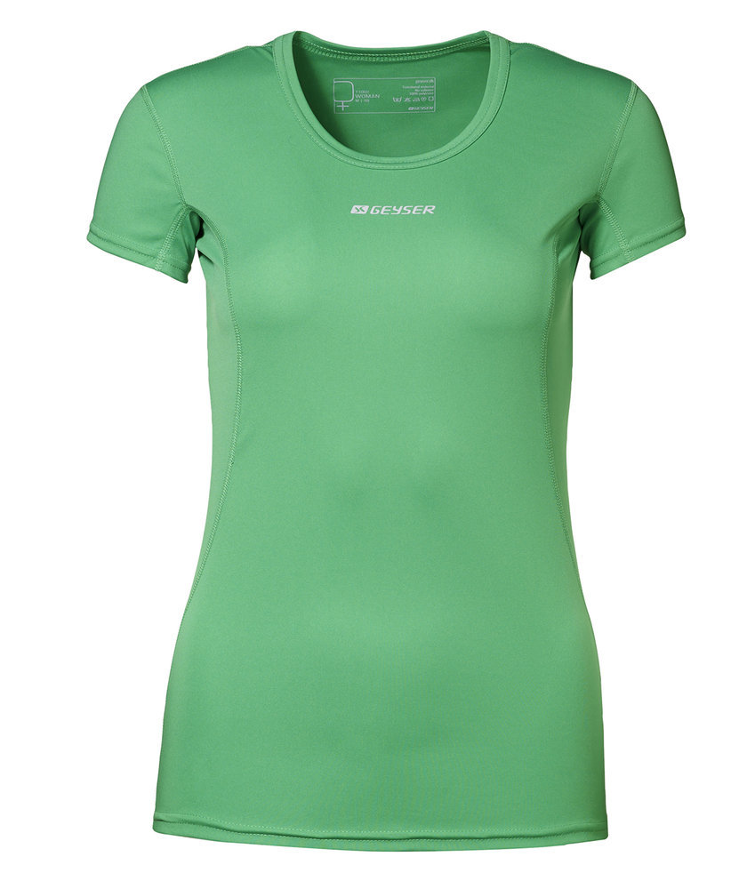 GEYSER Tr&auml;nings T-shirt Active dam, Gr&ouml;n