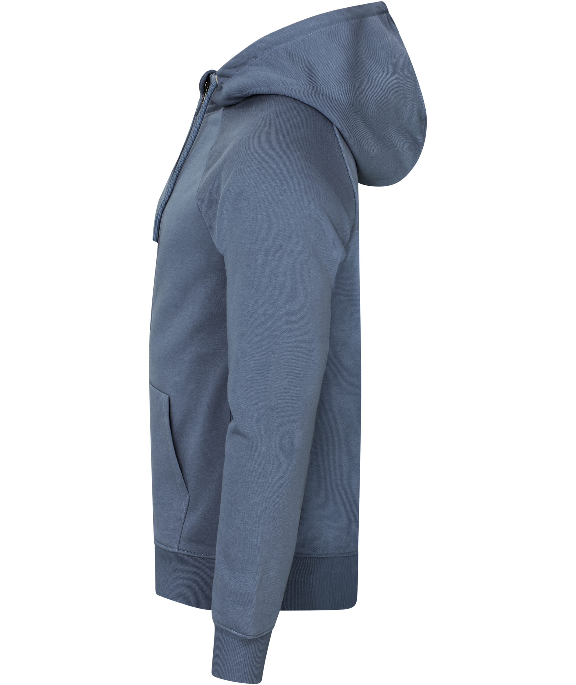 Clique Miami PRO hoodie med dragkedja, Steel Blue, large image number 3