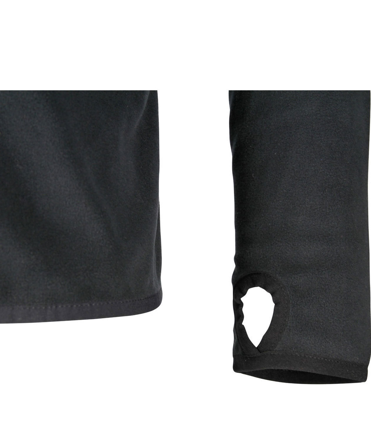 Kramp Original microfleece work sweatshirt, Black, large image number 4