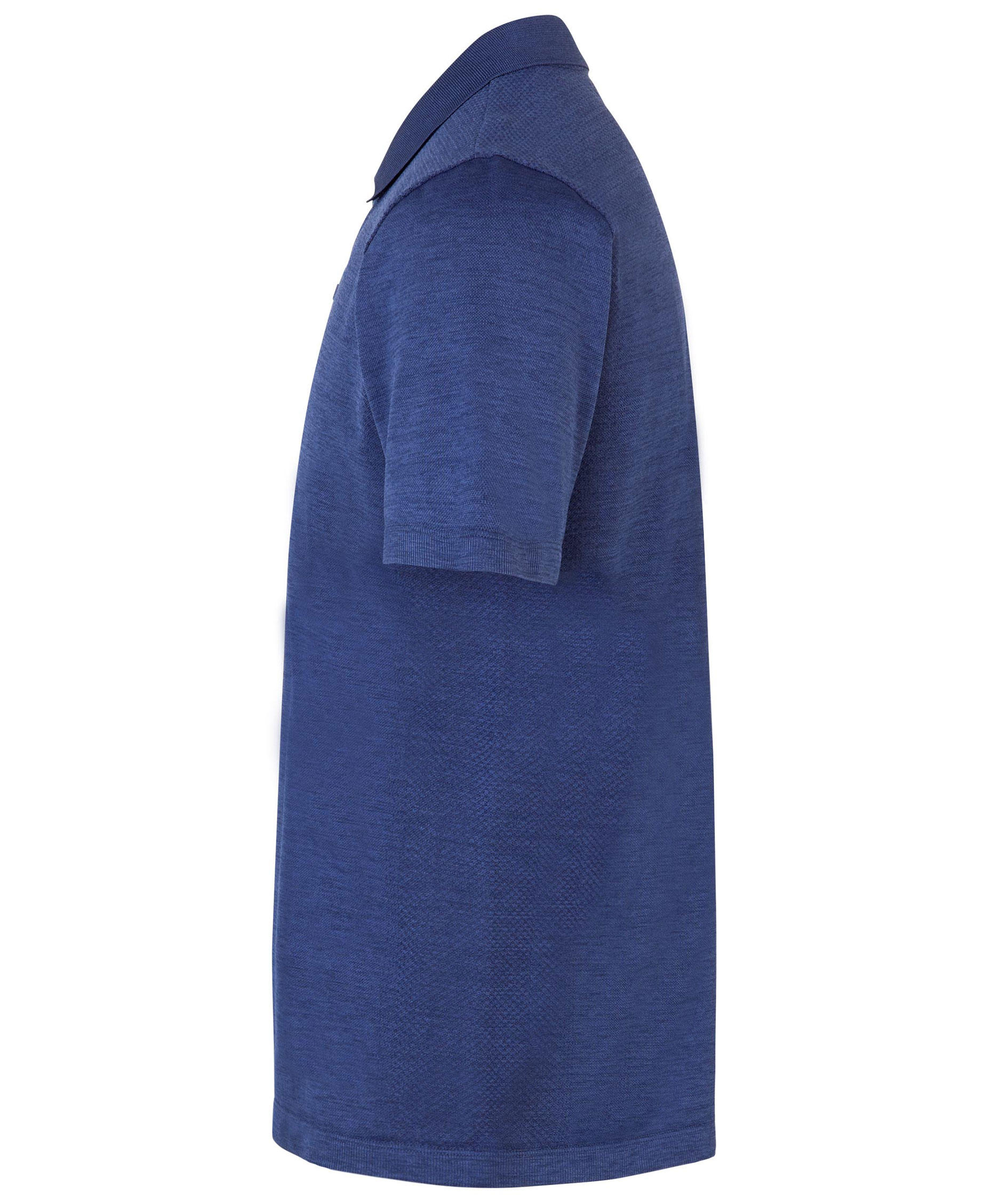 ID Active polo shirt, Navy melange, large image number 2