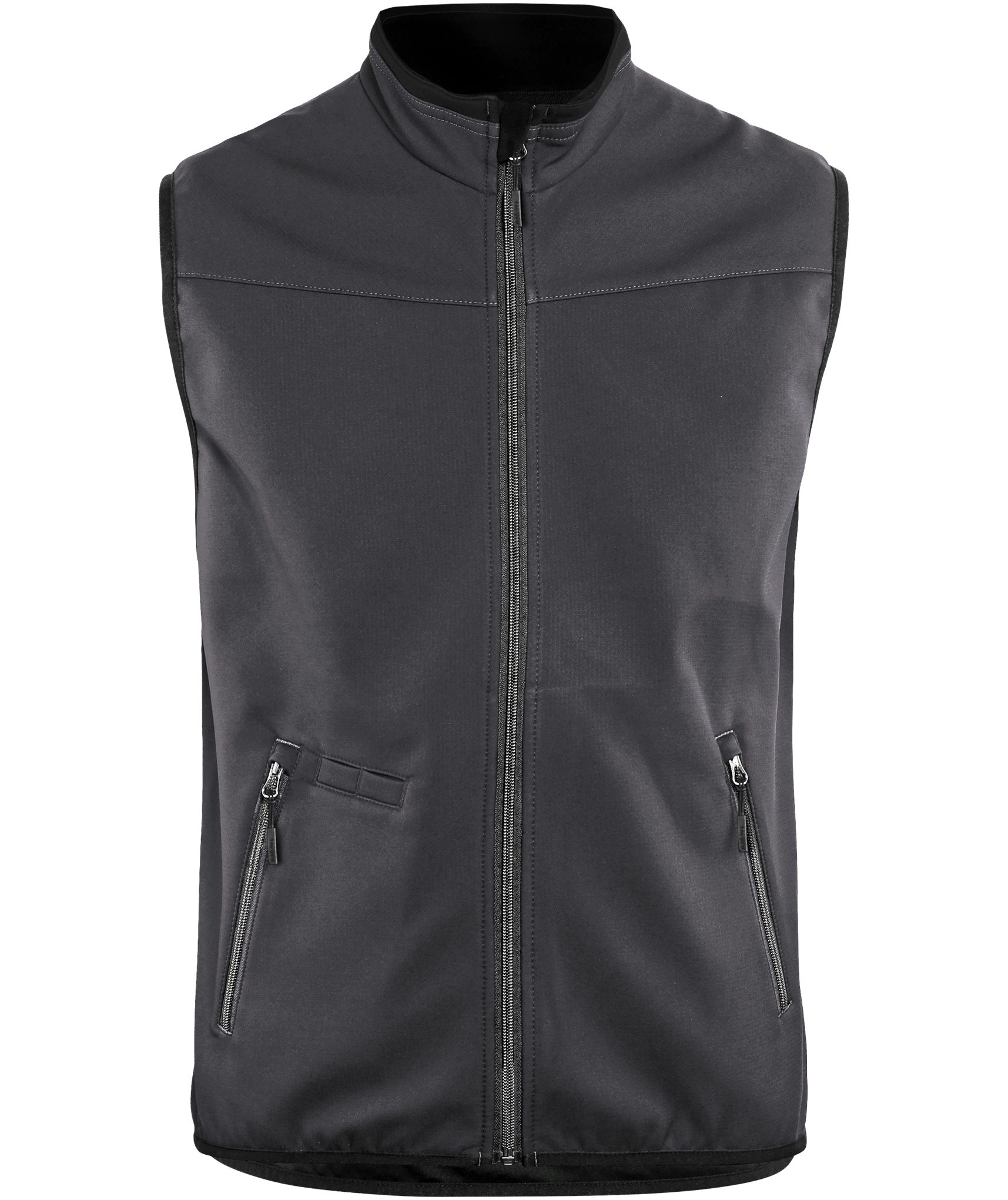 Bl&aring;kl&auml;der Unite softshell vest, Mellemgr&aring;/sort