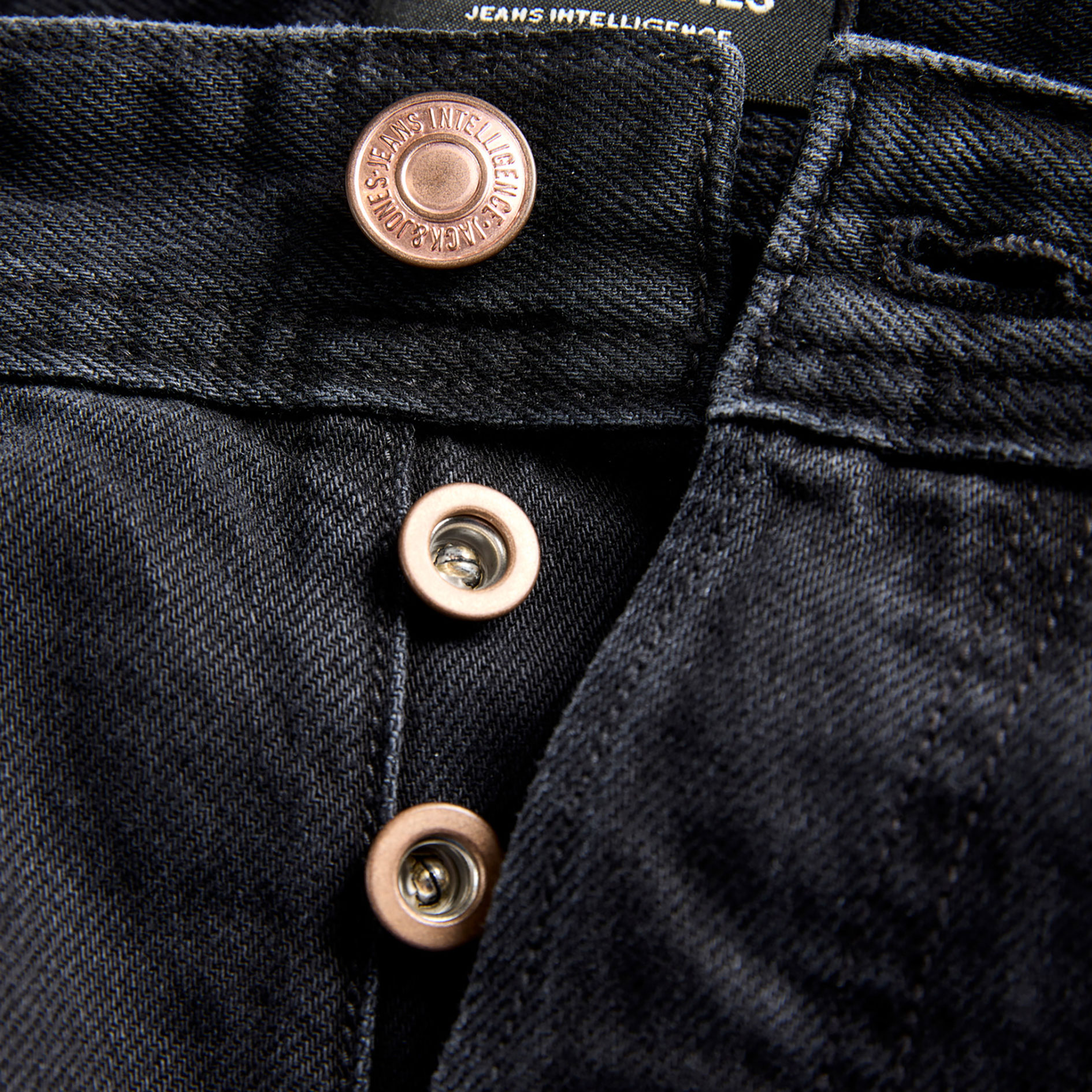 Jack & Jones JJICHRIS NS 908 jeans, Black Denim, large image number 2