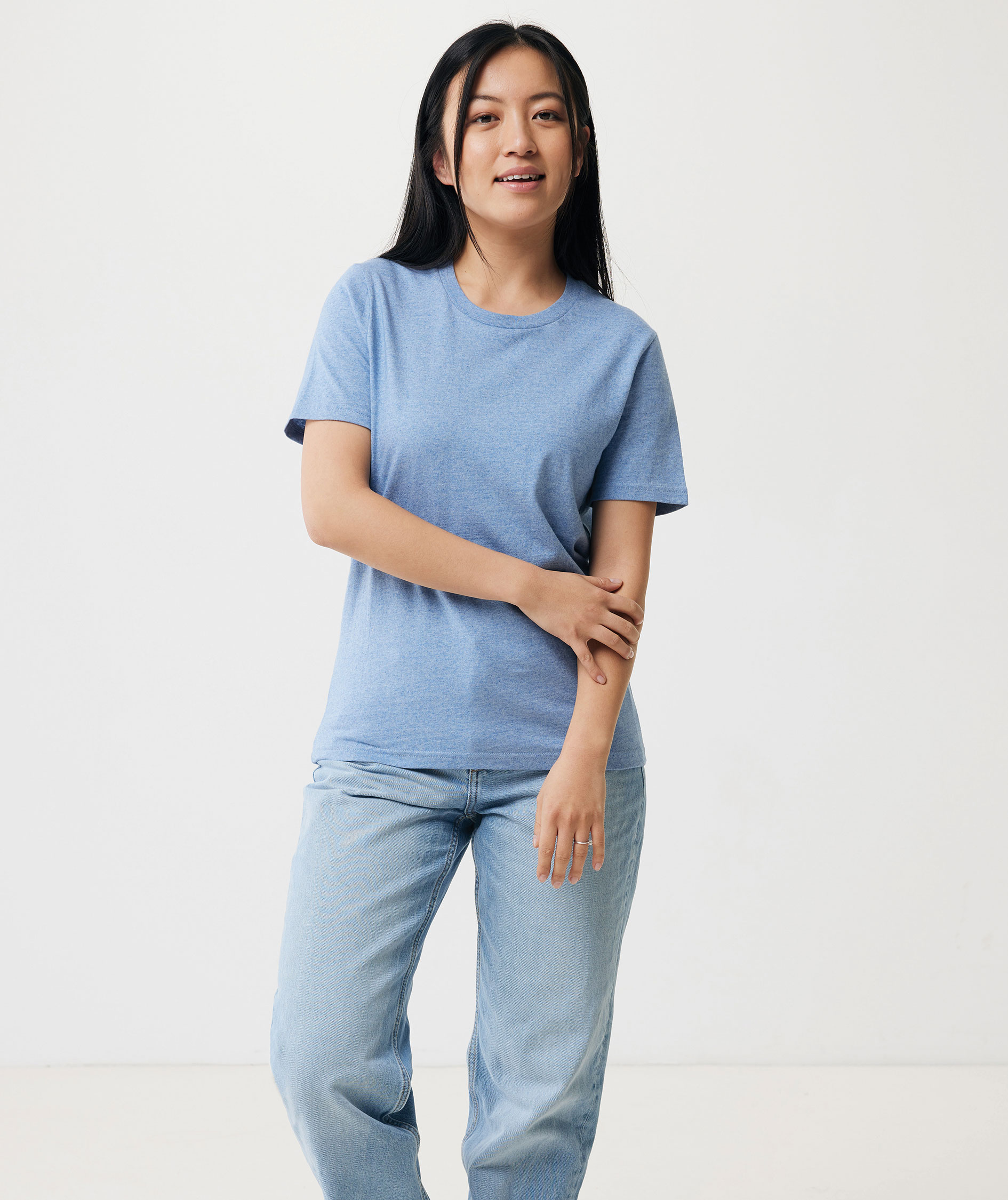 Iqoniq Brett T-shirt, Light Heather Blue, large image number 12