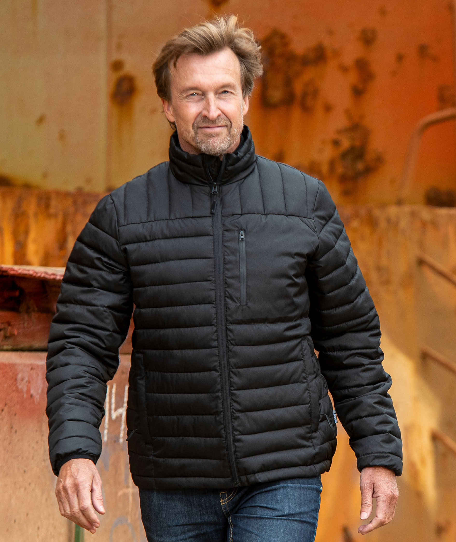 Matterhorn Haddow quilted jacket, Black, large image number 1