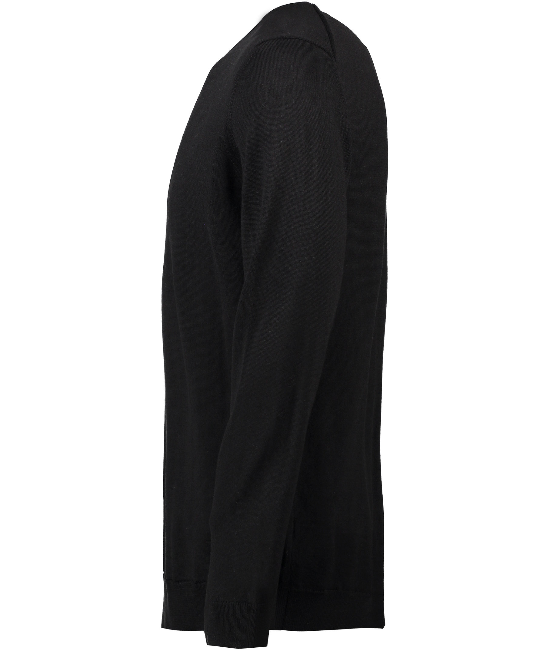 Seven Seas Strickpullover mit Merinowolle, Black, large image number 2