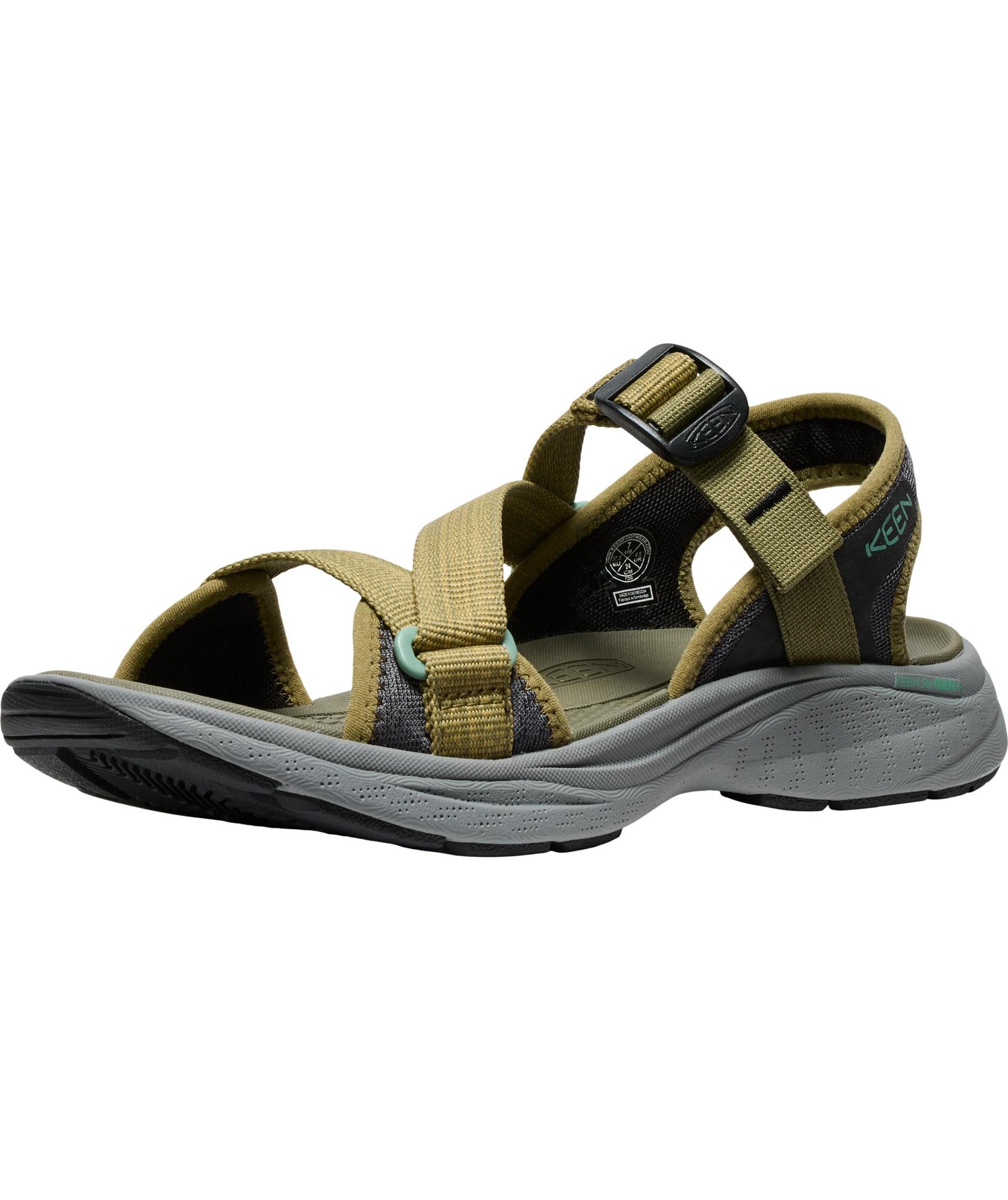 Keen Leiki OT dame sandaler, Martini olive/granite green, large image number 3