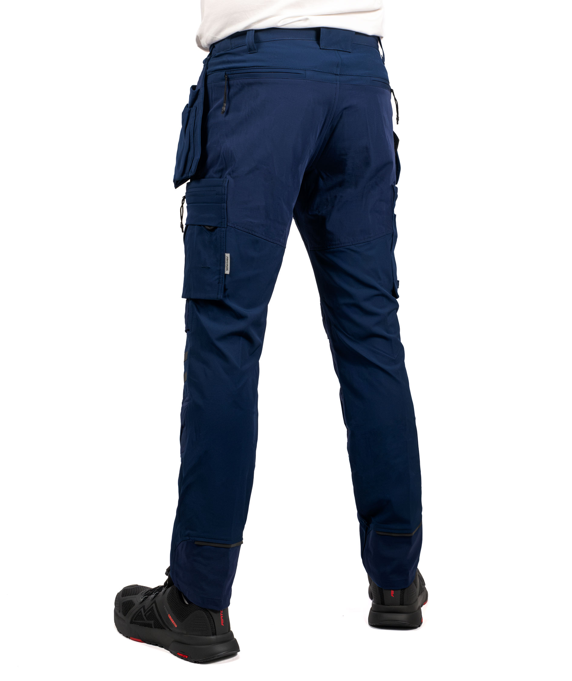 Fristads h&aring;ndv&aelig;rkerbukser 2596 LWS full stretch, Marine, large image number 2