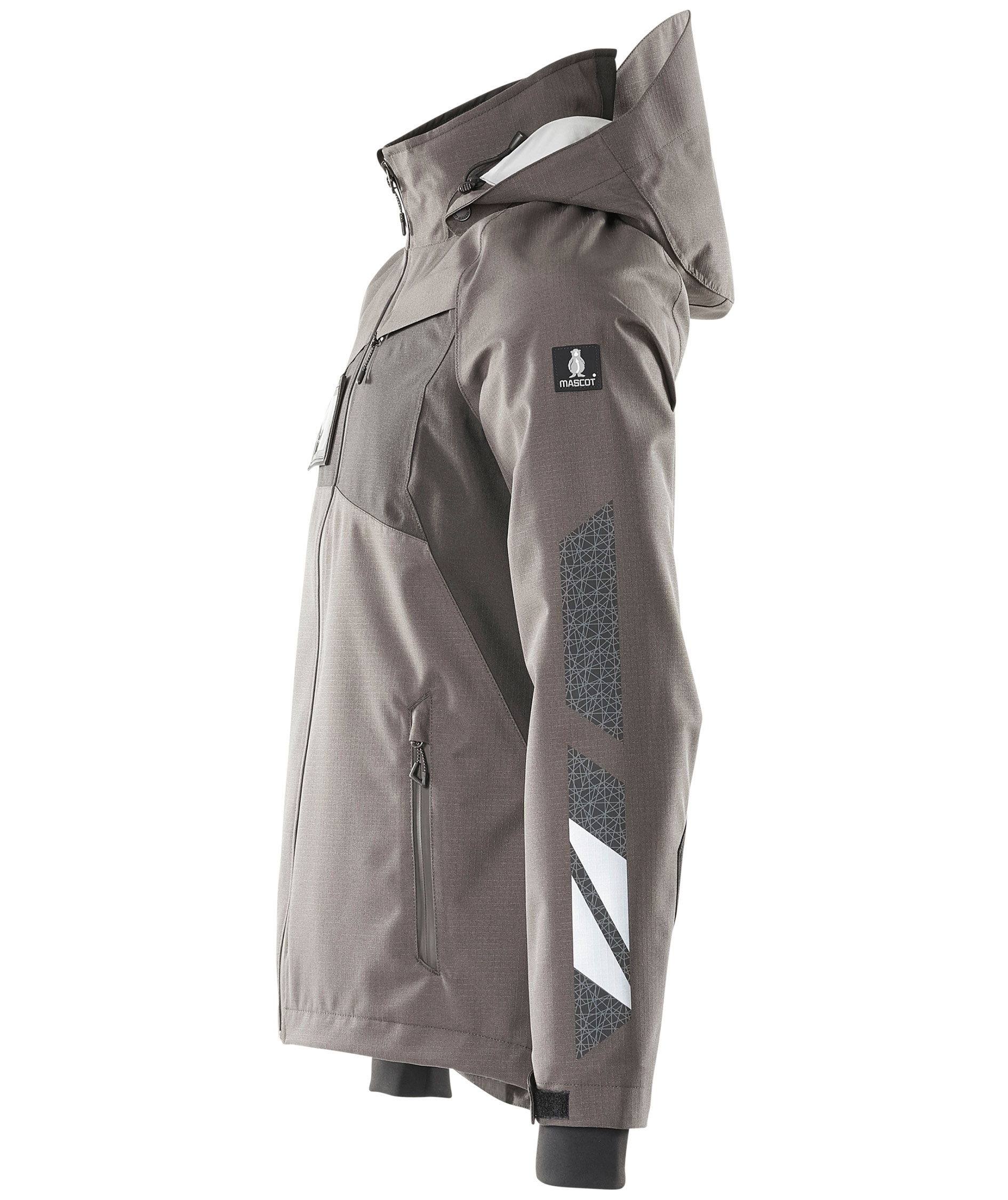 Mascot Accelerate skaljacka, M&ouml;rk Antracit/Svart, large image number 3