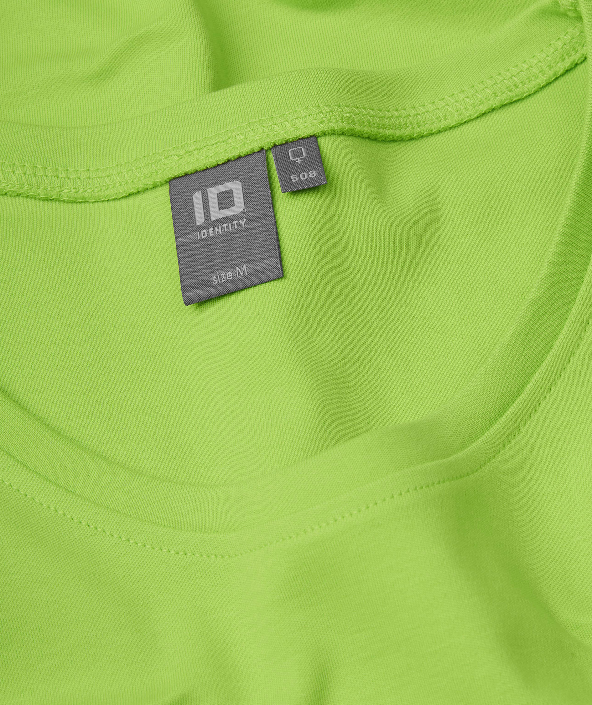 ID Interlock women's T-shirt, Lime Green, large image number 3