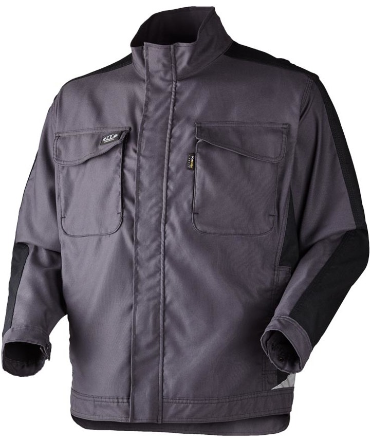 J.A.K. work jacket 1602, Grey/Black